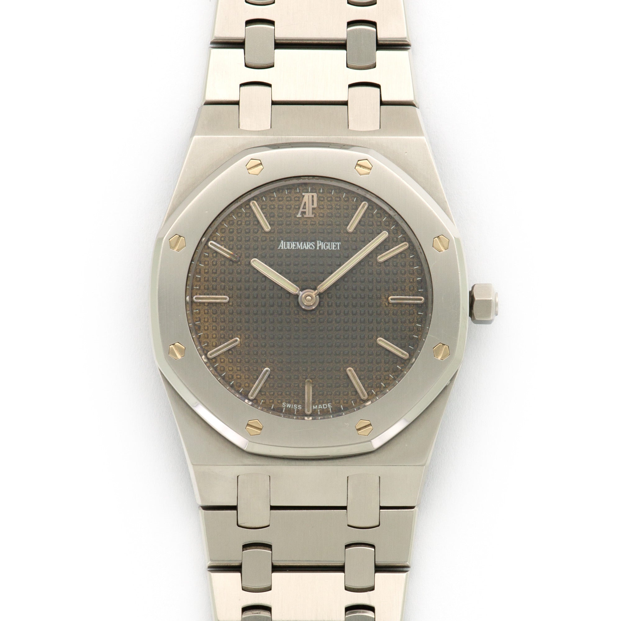 Audemars Piguet - Audemars Piguet Steel Royal Oak Brown Dial Watch - The Keystone Watches