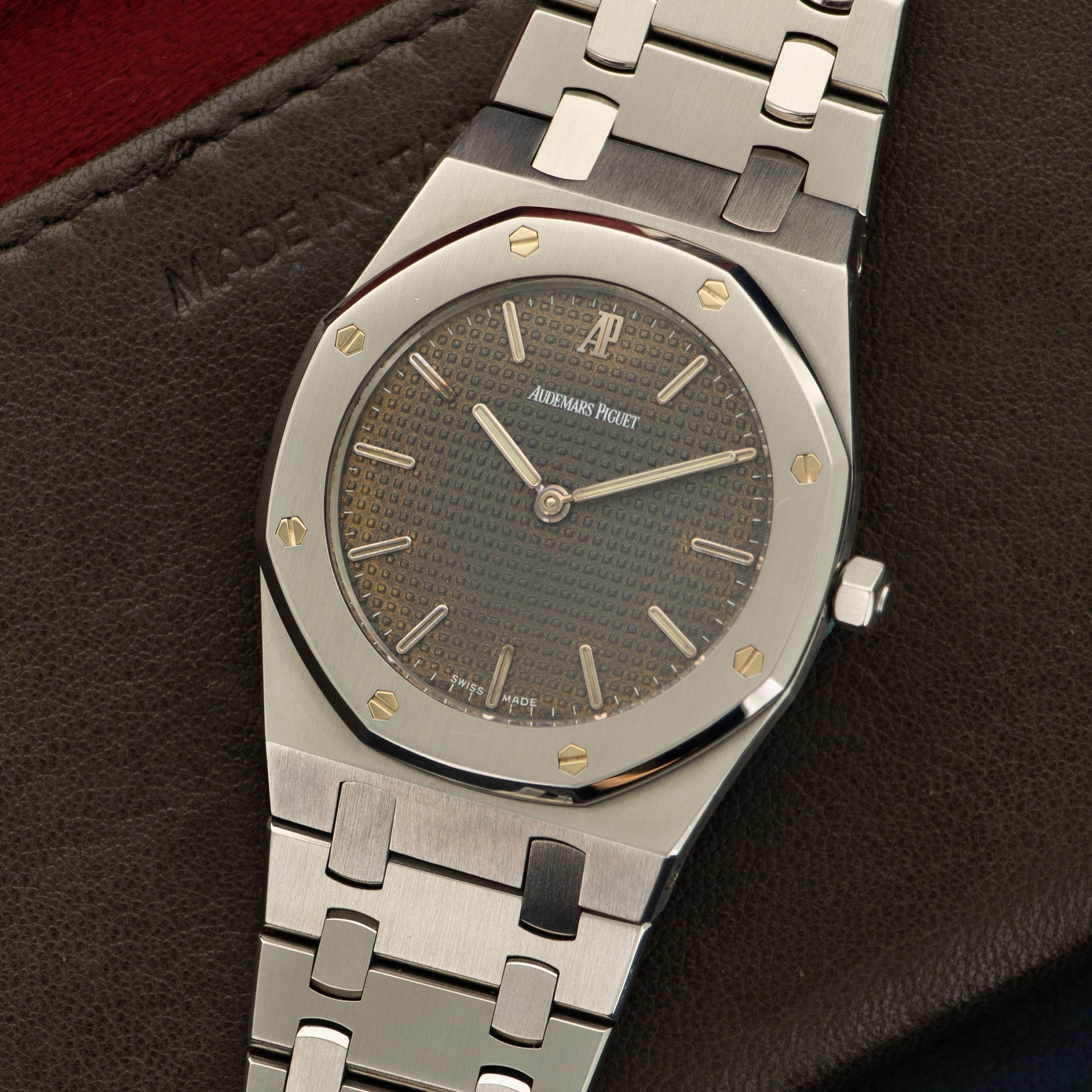 Audemars Piguet - Audemars Piguet Steel Royal Oak Brown Dial Watch - The Keystone Watches