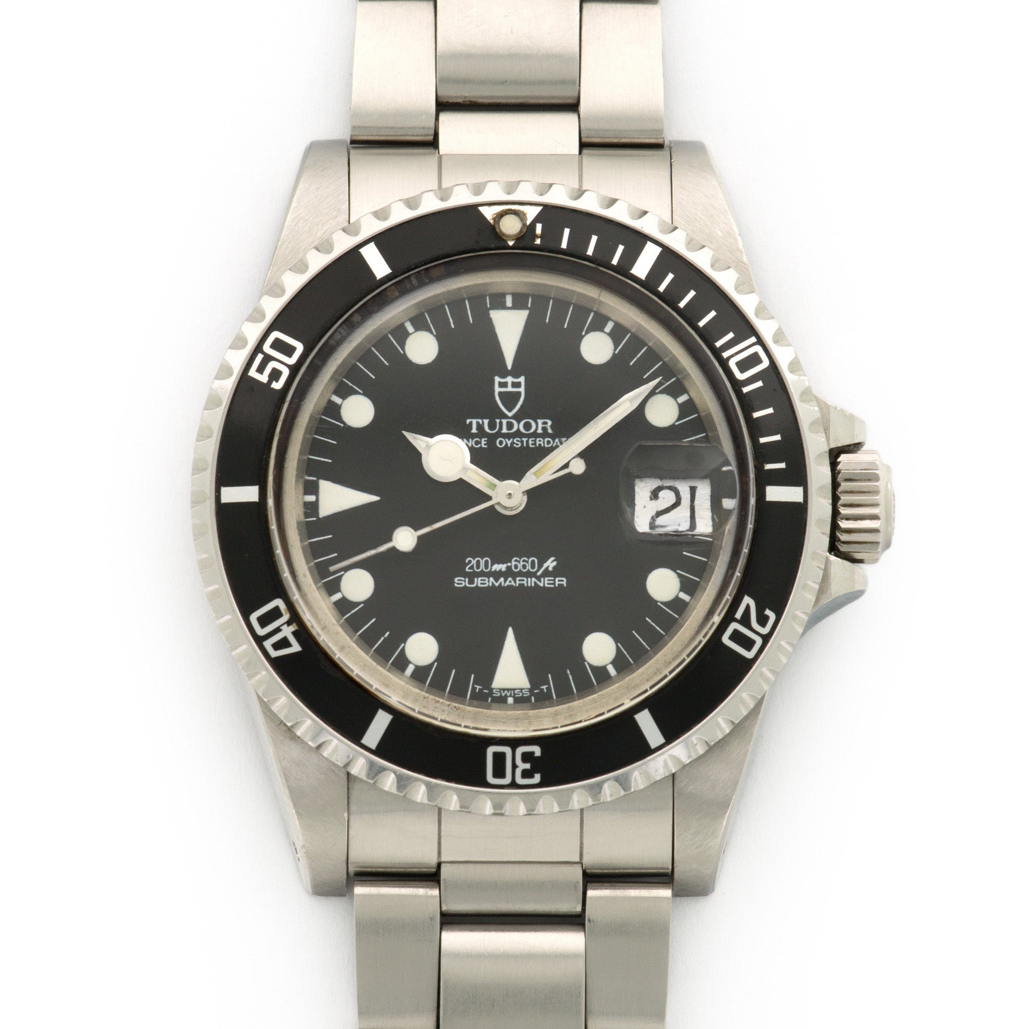 Tudor - Tudor Stainless Steel Submariner Watch Ref. 76100 - The Keystone Watches
