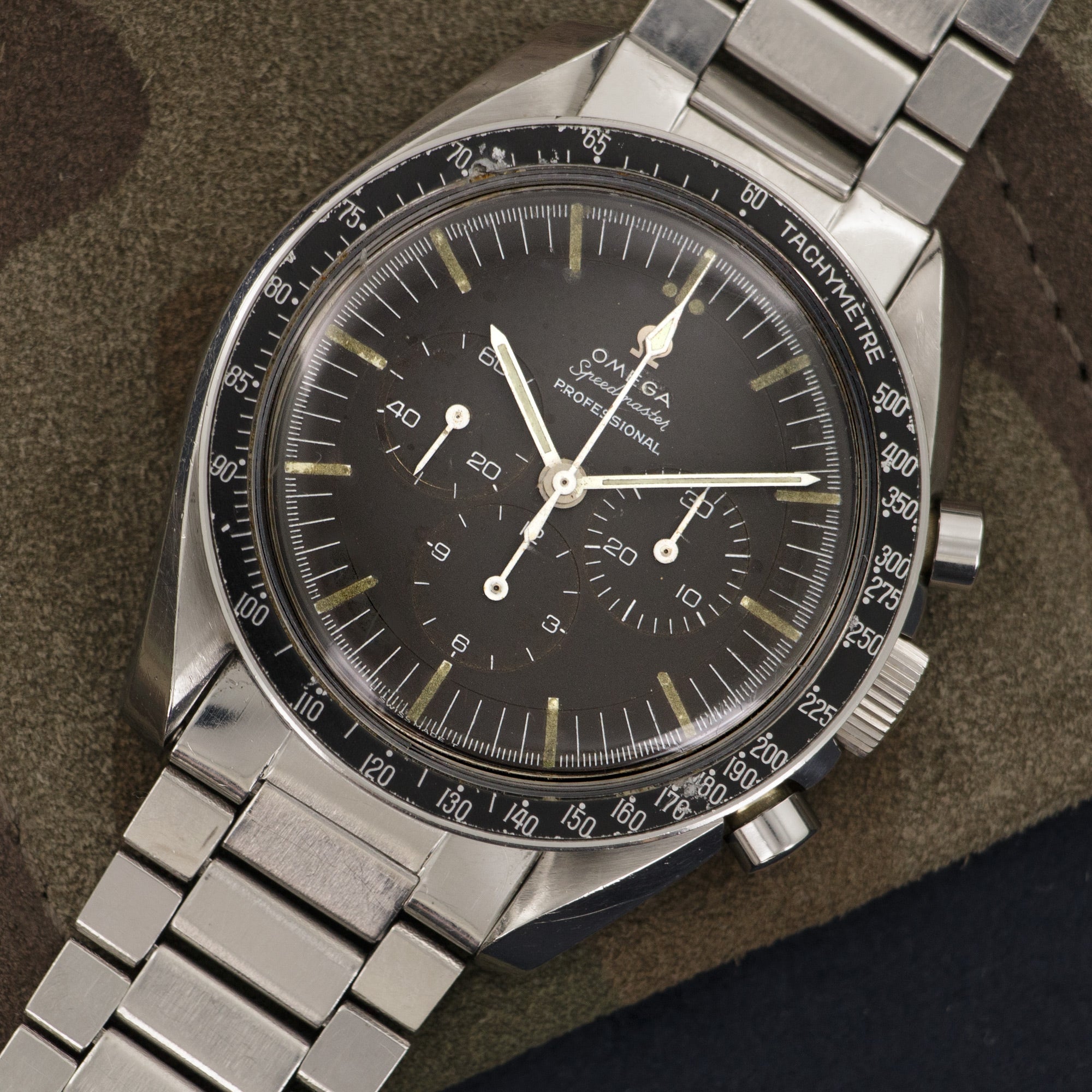 Omega - Omega Steel Speedmaster Chronograph Watch Ref. 105.012 - The Keystone Watches