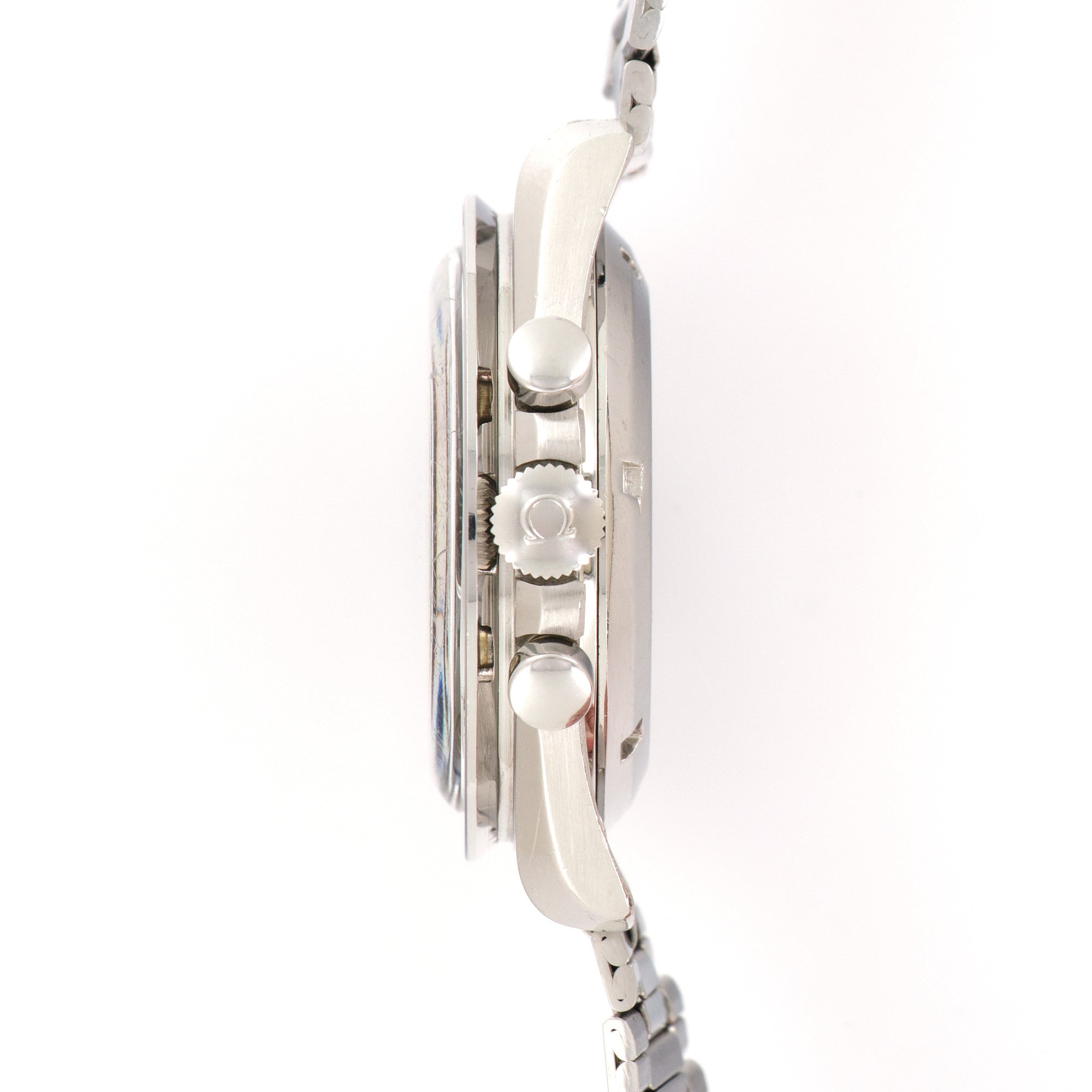 Omega - Omega Steel Speedmaster Chronograph Watch Ref. 105.012 - The Keystone Watches