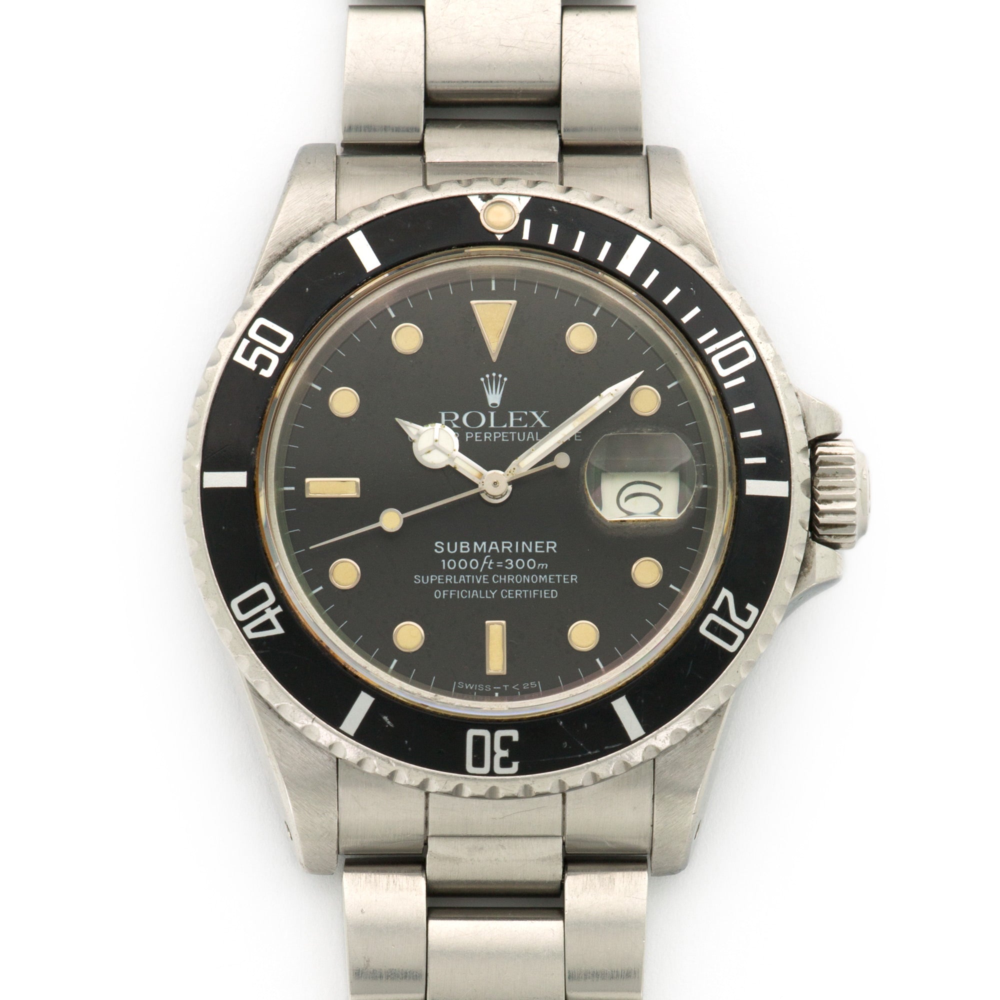 Rolex - Rolex Steel Submariner Watch Ref. 16800 - The Keystone Watches