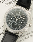 Patek Philippe - Patek Philippe Platinum Perpetual Diamond Chrono Watch Ref. 5271 - The Keystone Watches