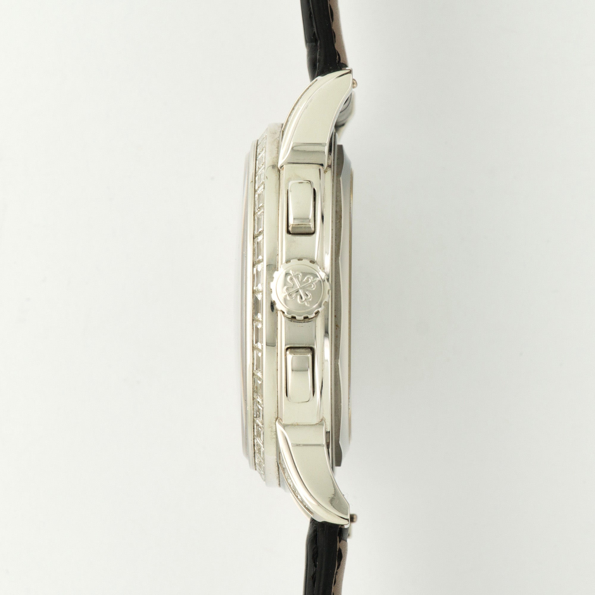 Patek Philippe - Patek Philippe Platinum Perpetual Diamond Chrono Watch Ref. 5271 - The Keystone Watches