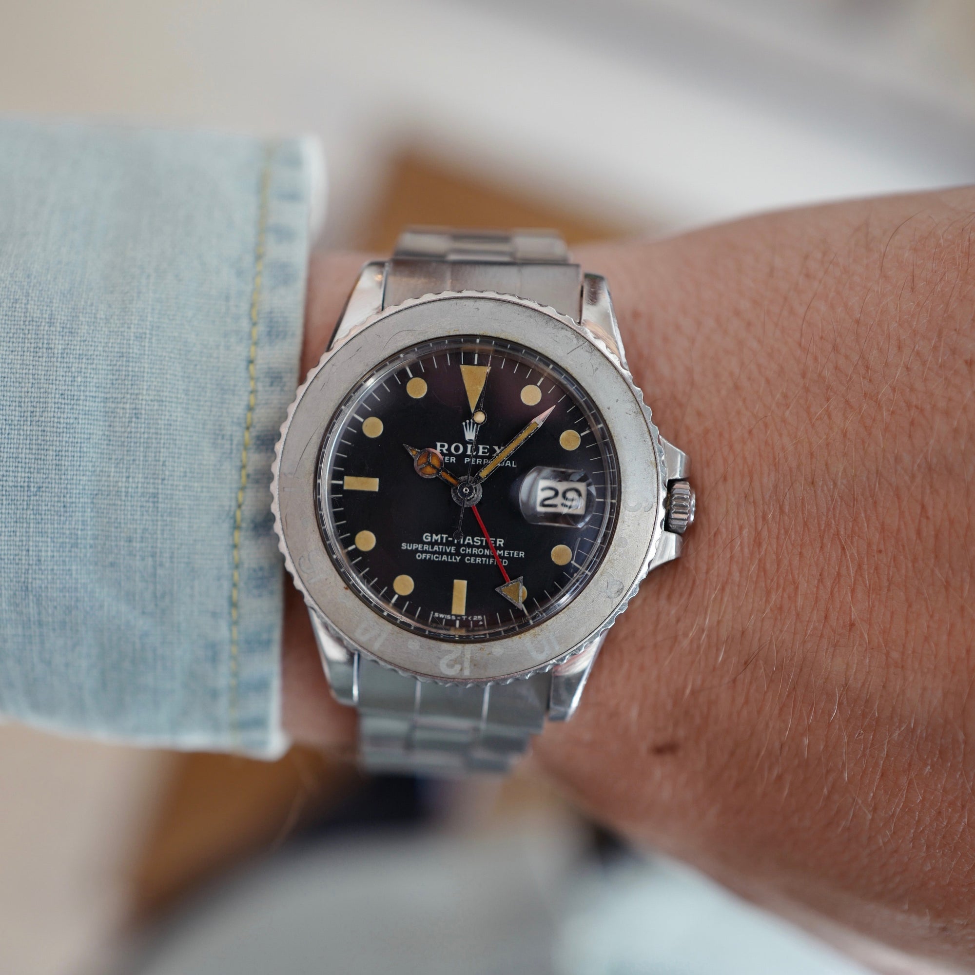 Rolex - Rolex Steel GMT-Master Watch Ref. 1675 - The Keystone Watches