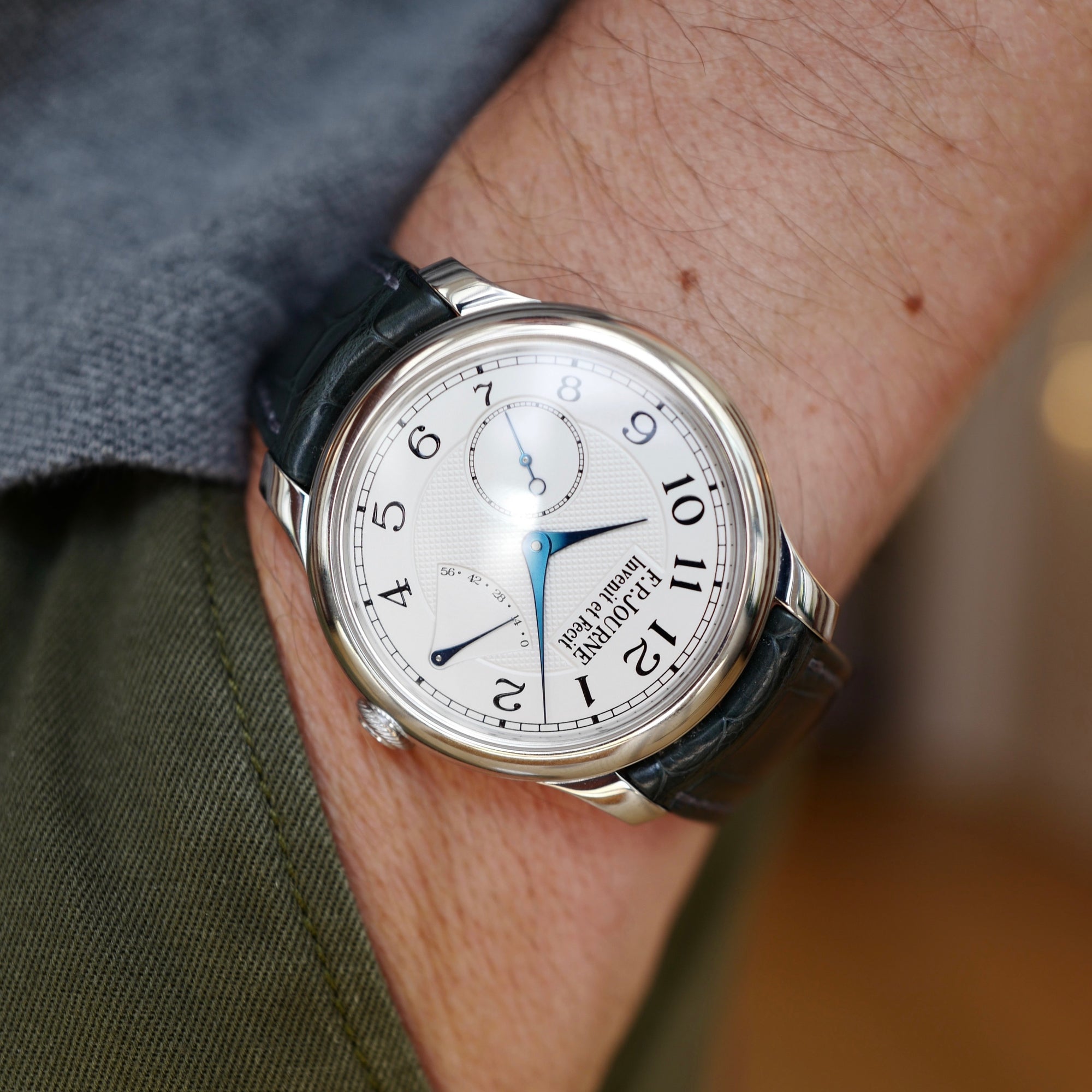 FP Journe - F.P. Journe Platinum Chronometre Souverain Watch - The Keystone Watches
