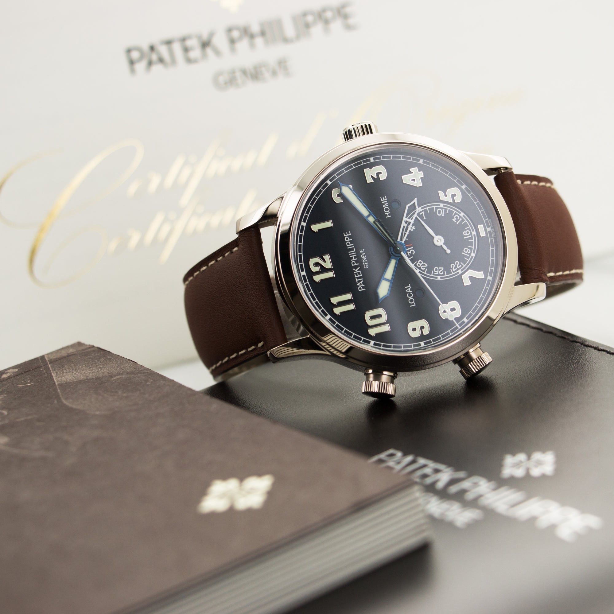 Patek Philippe - Patek Philippe White Gold Pilot Watch Ref. 5524 - The Keystone Watches