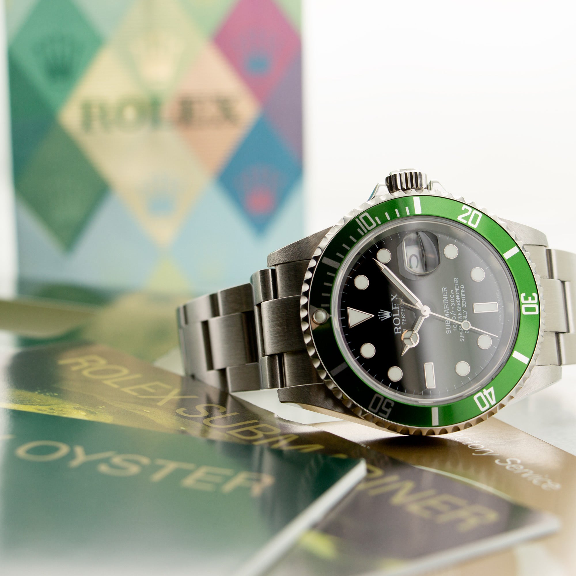 Rolex - Rolex Submariner Anniversary Watch Ref. 16610LV - The Keystone Watches