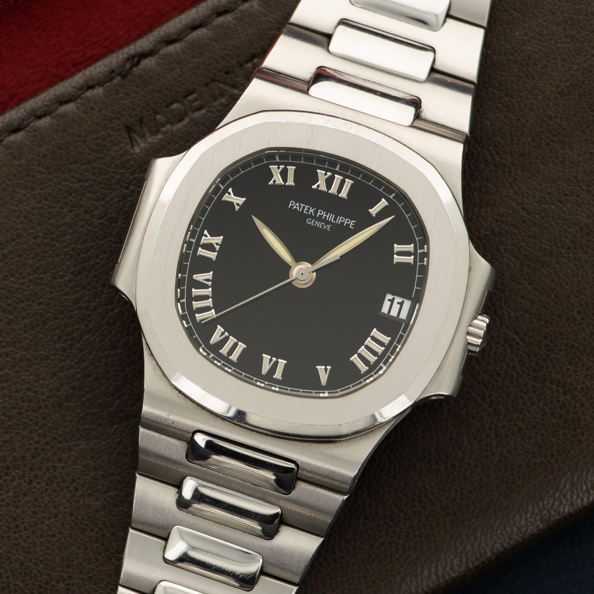 Patek Philippe - Patek Philippe Stainless Steel Nautilus Automatic Watch Ref. 3800 - The Keystone Watches