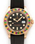 Rolex - Rolex Rose Gold Yacht-Master Rainbow Watch Ref. 116695 - The Keystone Watches
