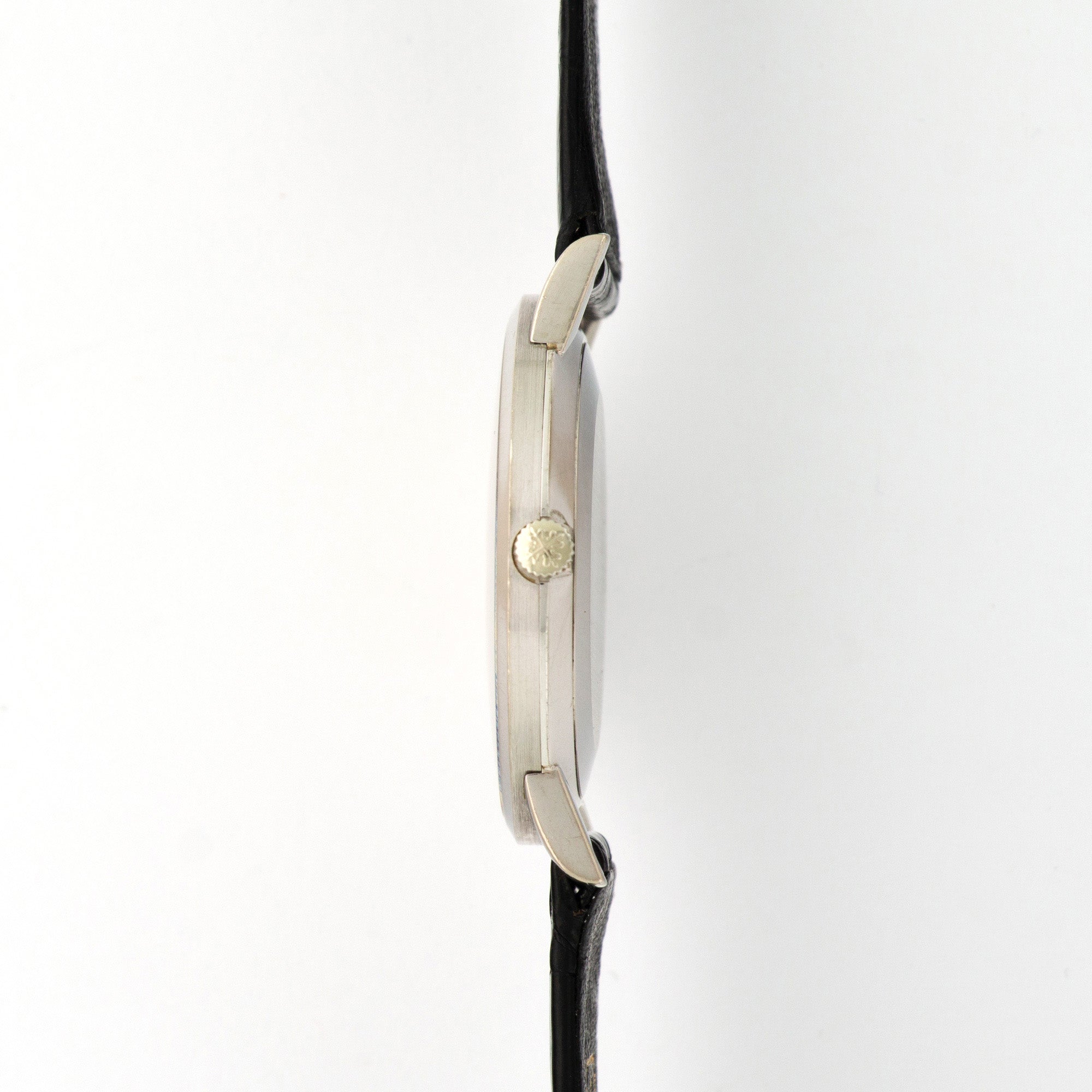 Patek Philippe - Patek Philippe Calatrava White Gold on Strap Ref. 3893 - The Keystone Watches
