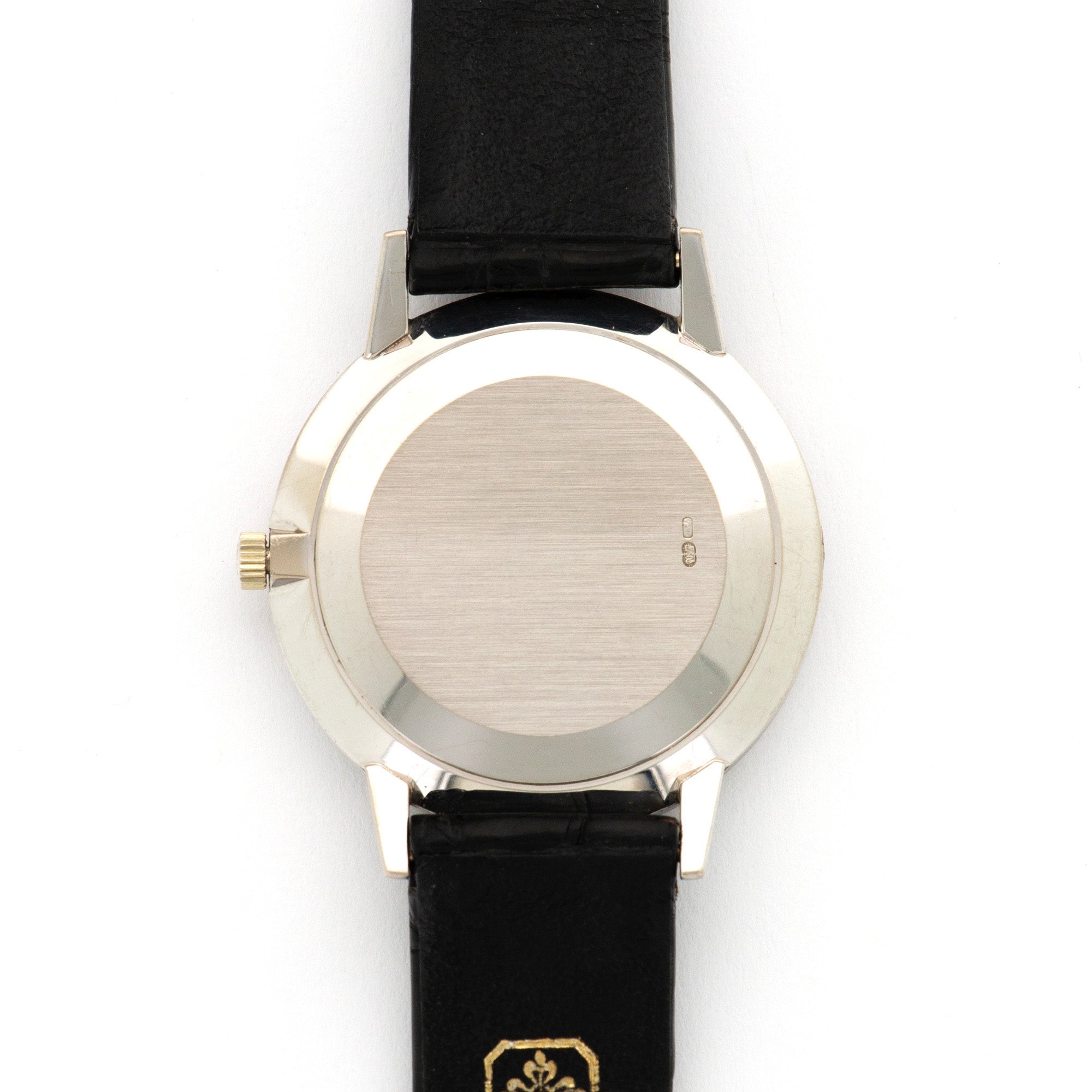 Patek Philippe - Patek Philippe Calatrava White Gold on Strap Ref. 3893 - The Keystone Watches