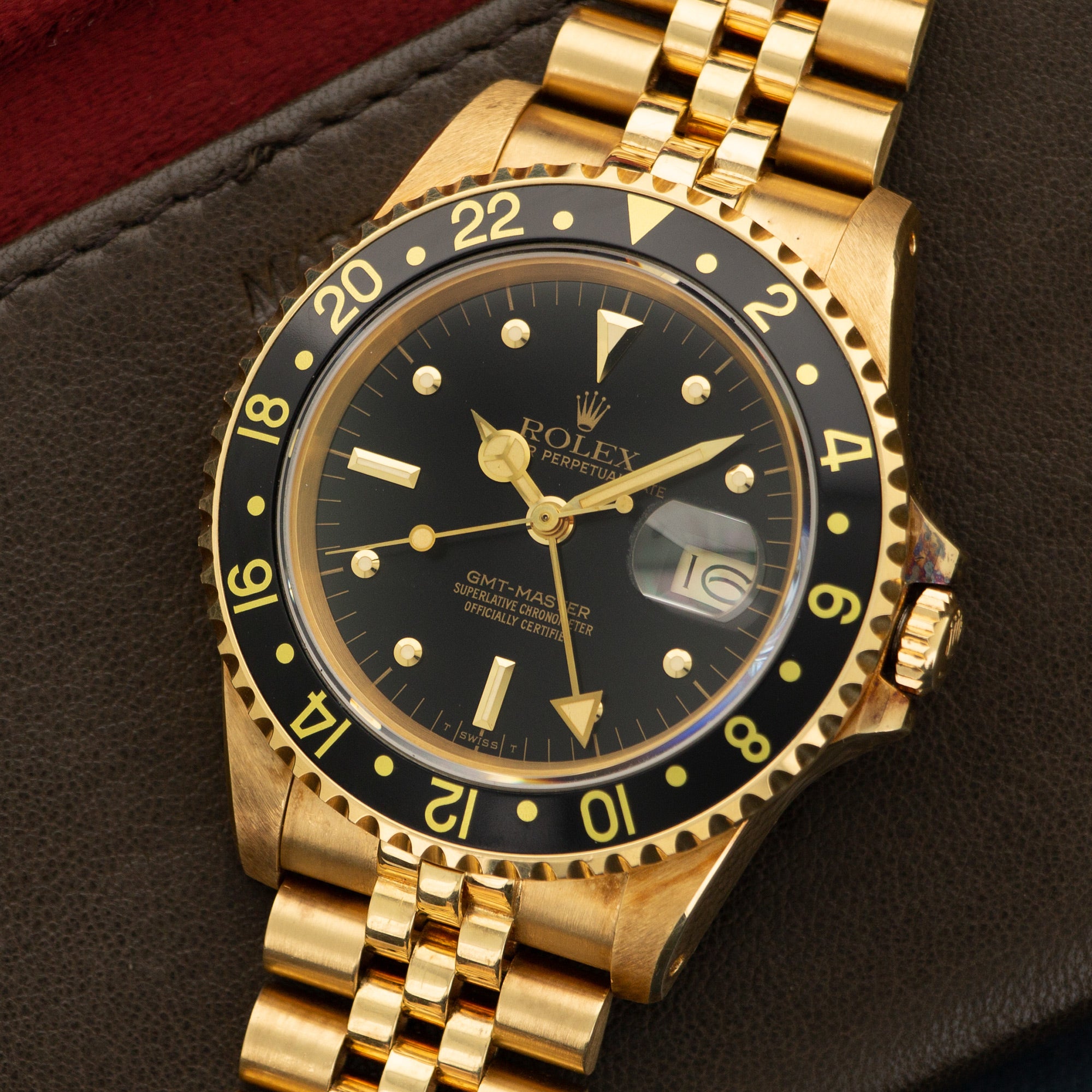 Rolex - Rolex Yellow GMT-Master Watch Ref. 16758 - The Keystone Watches