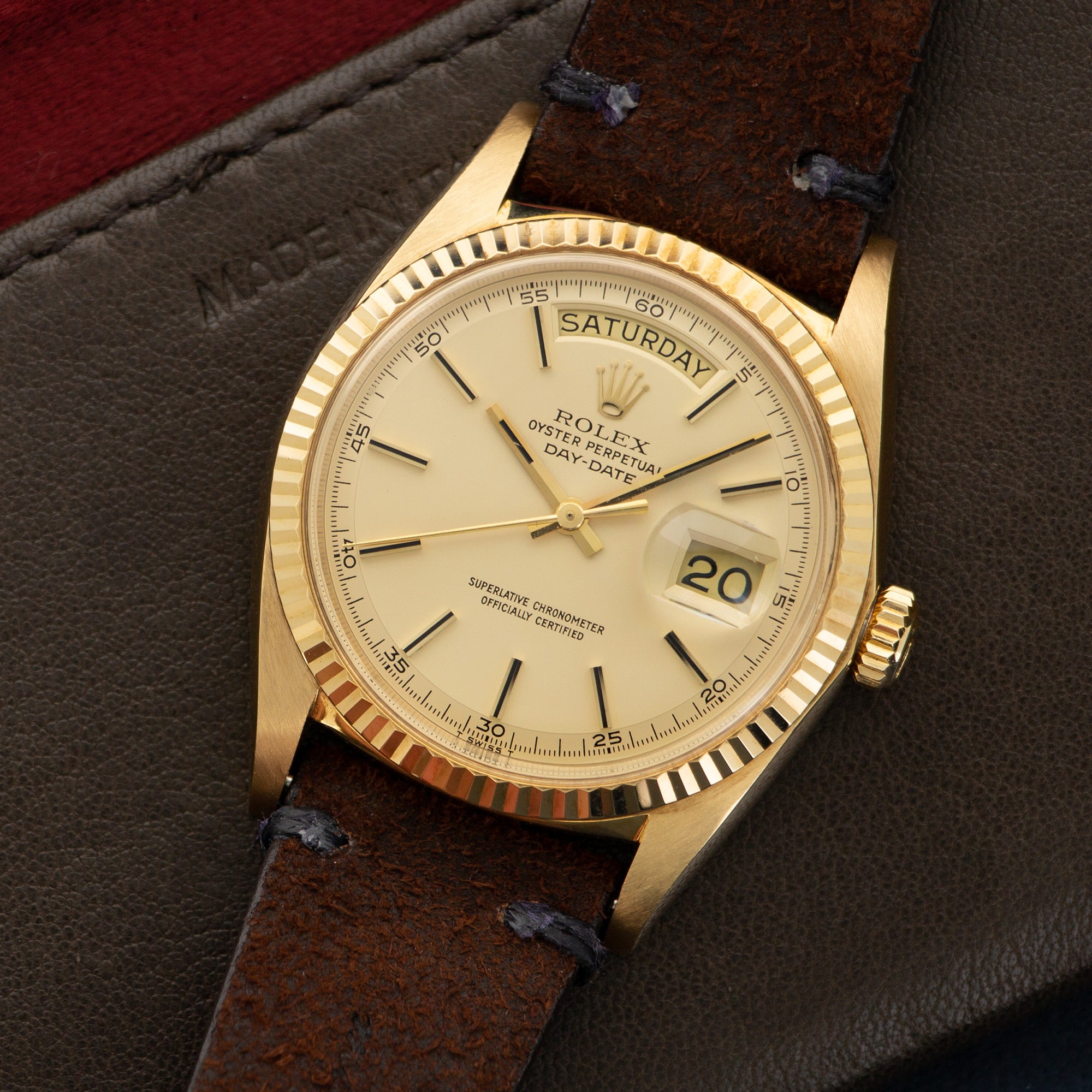 Rolex - Rolex Yellow Gold Day-Date Watch Ref. 1803 - The Keystone Watches