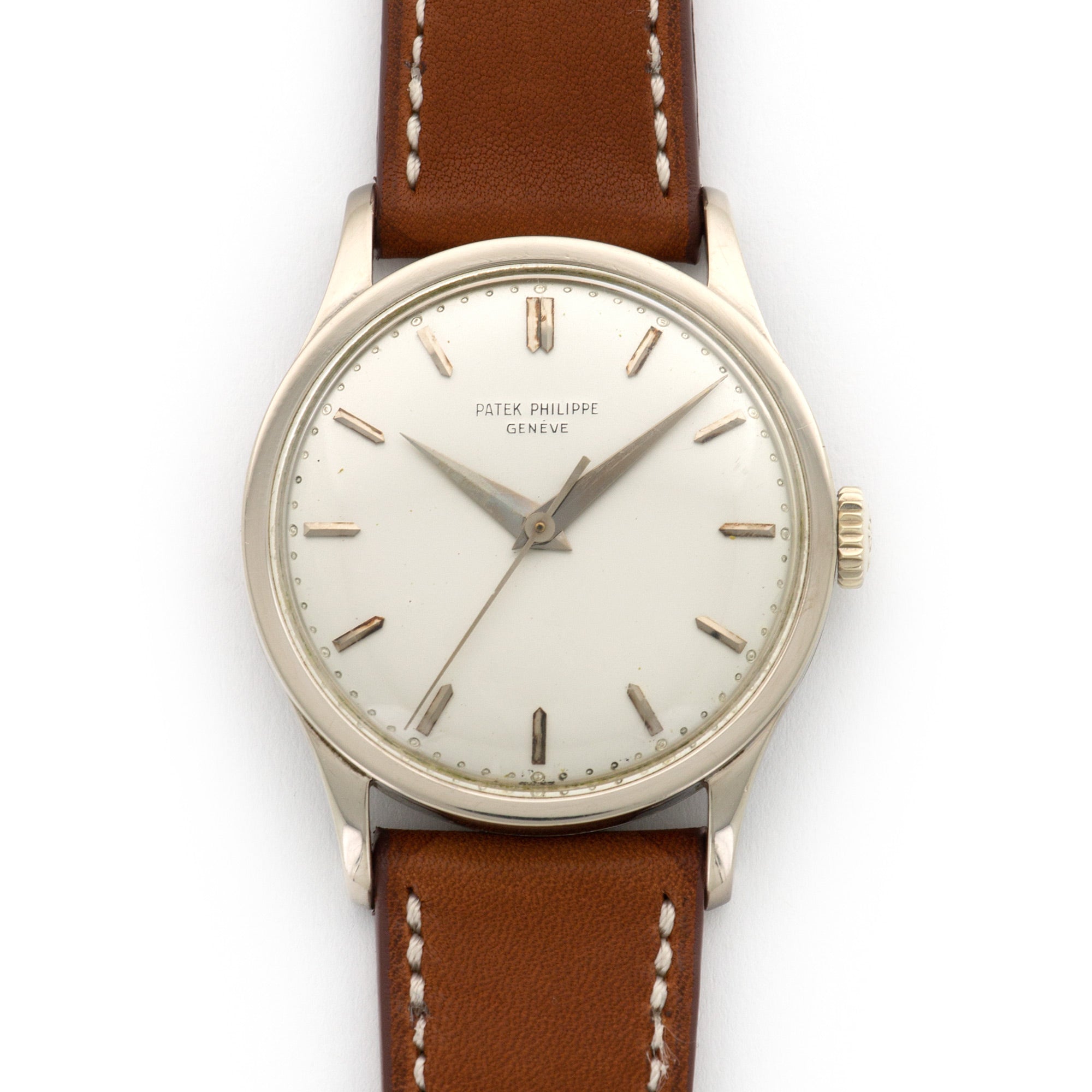Patek Philippe - Patek Philippe White Gold Calatrava Watch Ref. 570 - The Keystone Watches