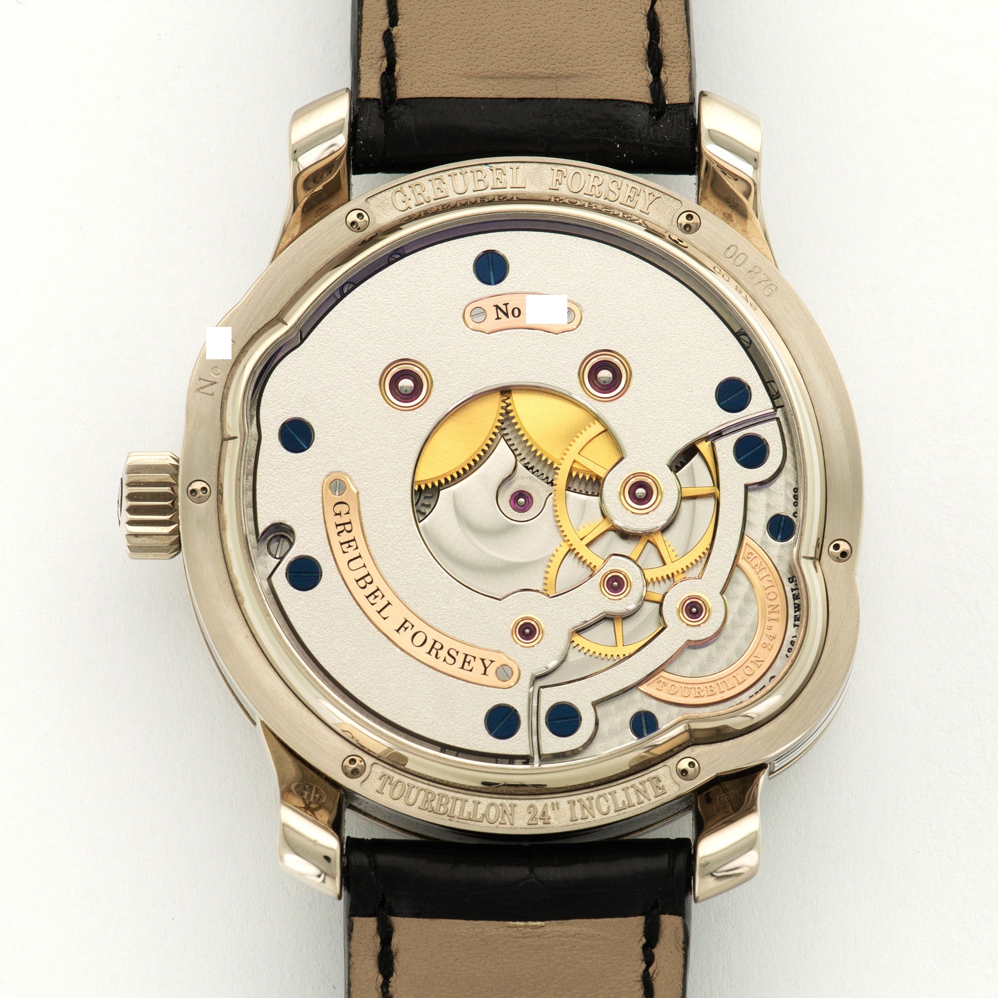Greubel Forsey - Greubel Forsey White Gold 24 Seconds Tourbillon Watch - The Keystone Watches