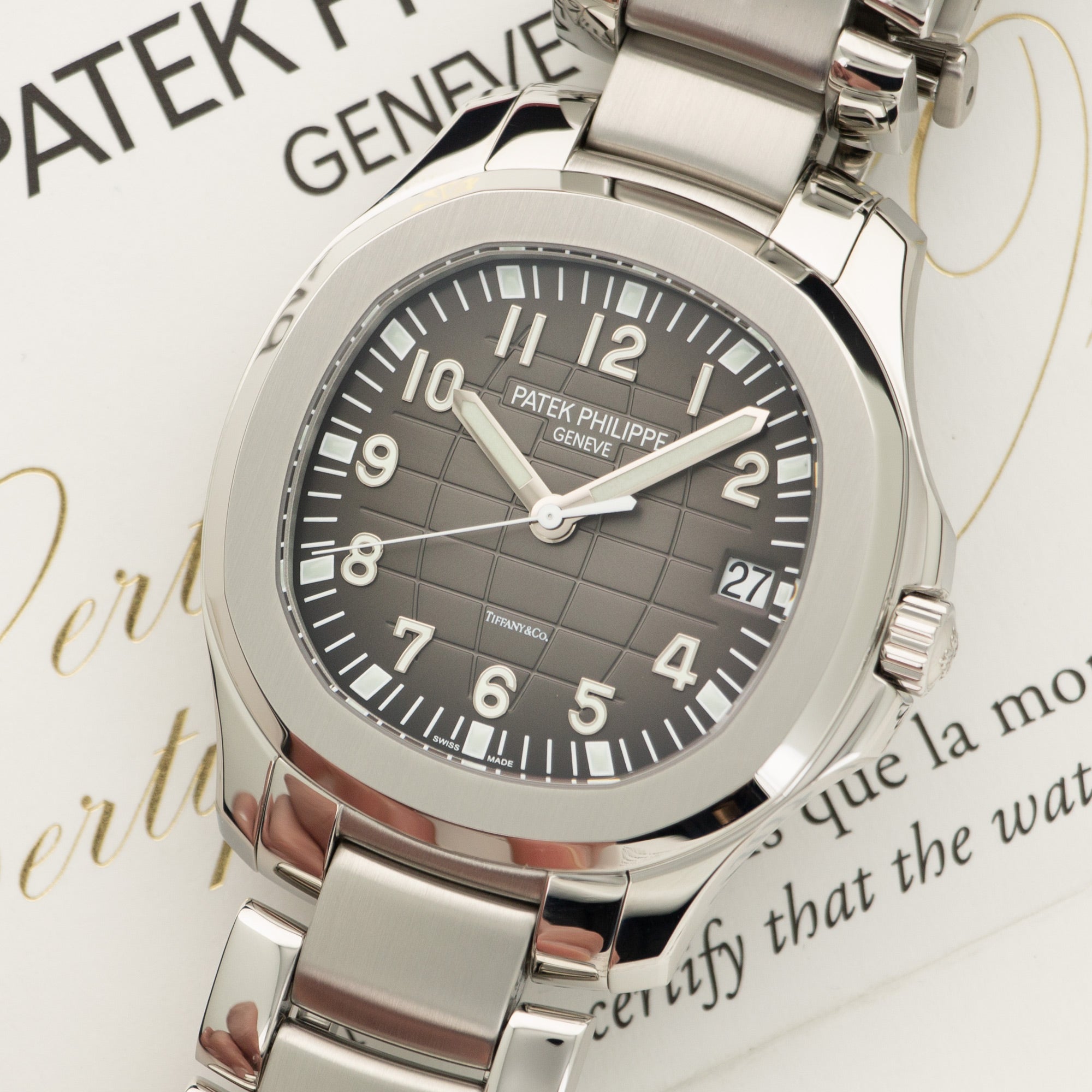 Patek Philippe - Patek Philippe Aquanaut Tiffany & Co Watch Ref. 5167 - The Keystone Watches