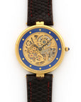 Patek Philippe - Patek Philippe Yellow Gold Skeletonized Enamel Watch Ref. 3885 - The Keystone Watches