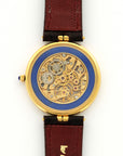 Patek Philippe - Patek Philippe Yellow Gold Skeletonized Enamel Watch Ref. 3885 - The Keystone Watches