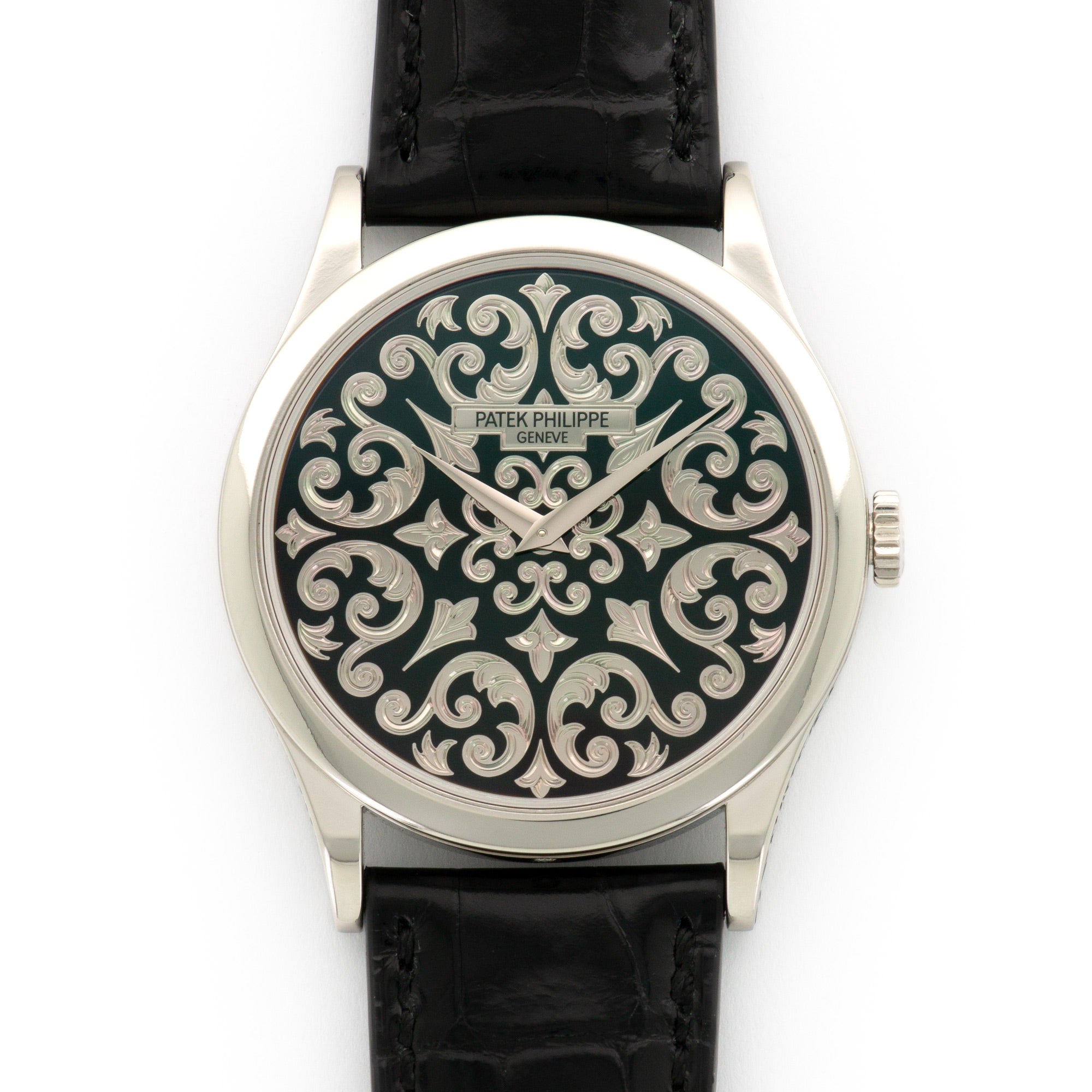 Patek Philippe - Patek Philippe Platinum Rare Handcrafts Enamel Watch Ref. 5088 - The Keystone Watches
