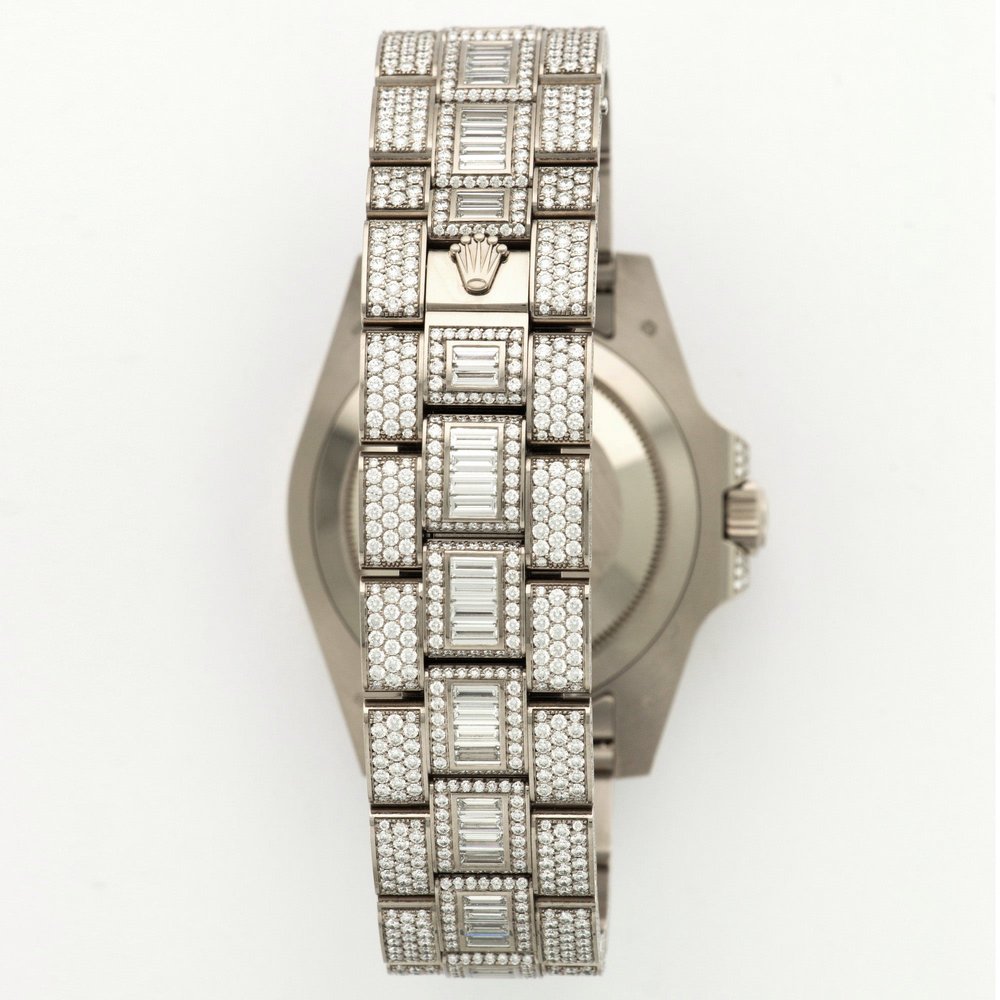 Rolex - Rolex White Gold GMT-Master II ICE Baguette Diamond Watch Ref. 116769 - The Keystone Watches