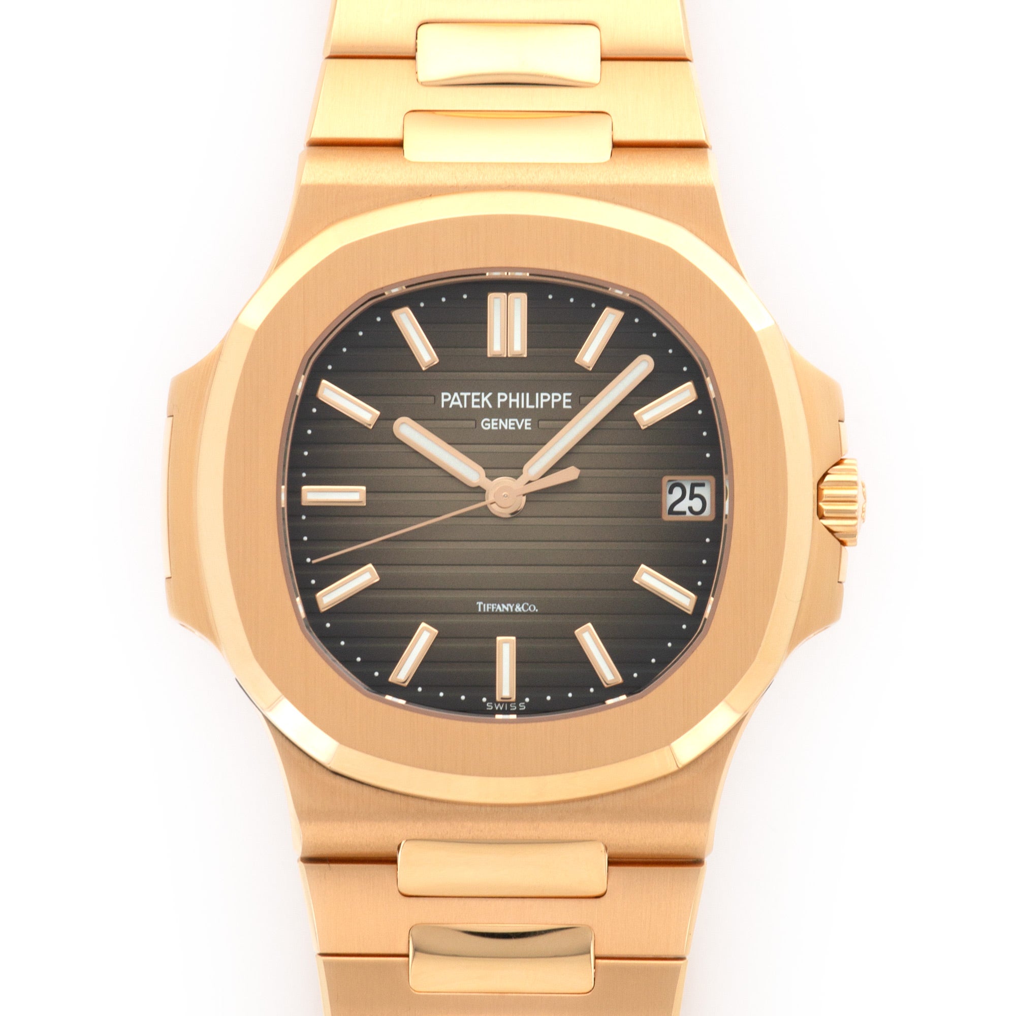 Patek Philippe - Patek Philippe Rose Gold Nautilus Tiffany & Co. Watch Ref. 5711 - The Keystone Watches