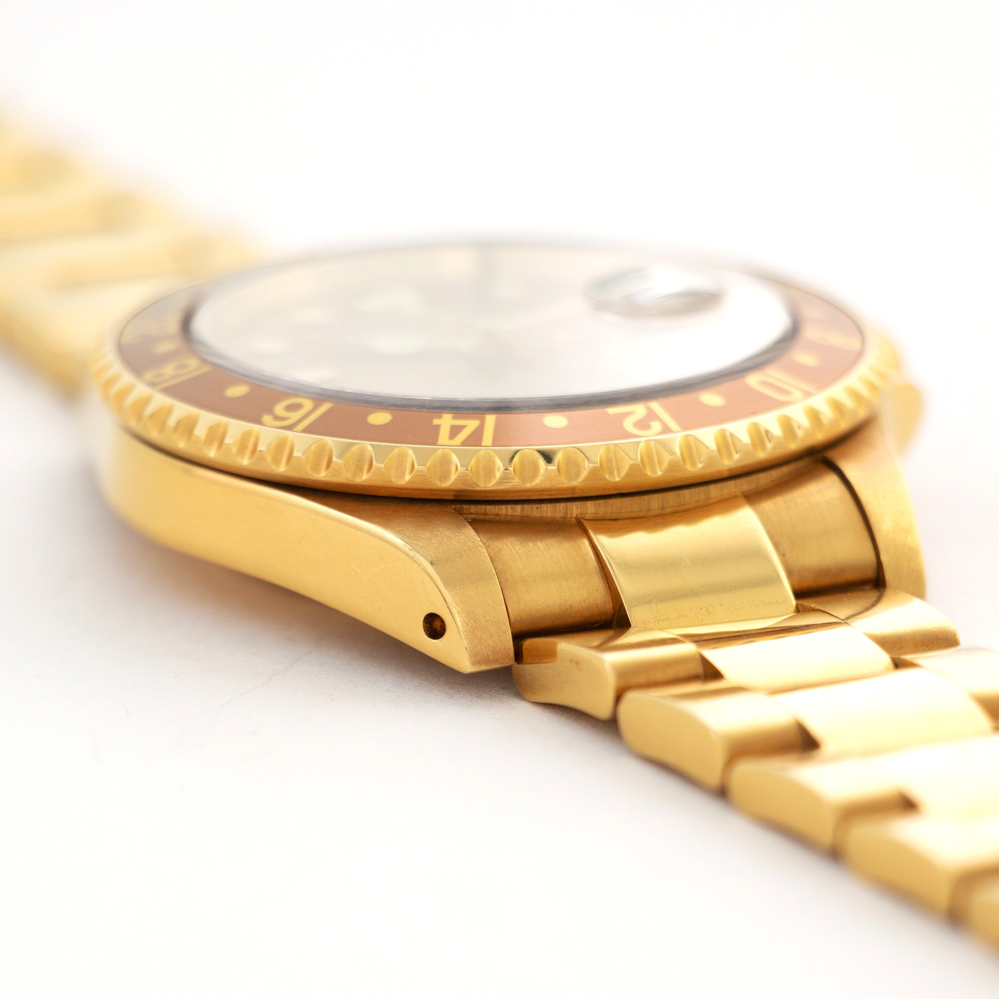 Rolex - Rolex Yellow Gold Root Beer GMT-Master II Watch Ref. 16718 - The Keystone Watches