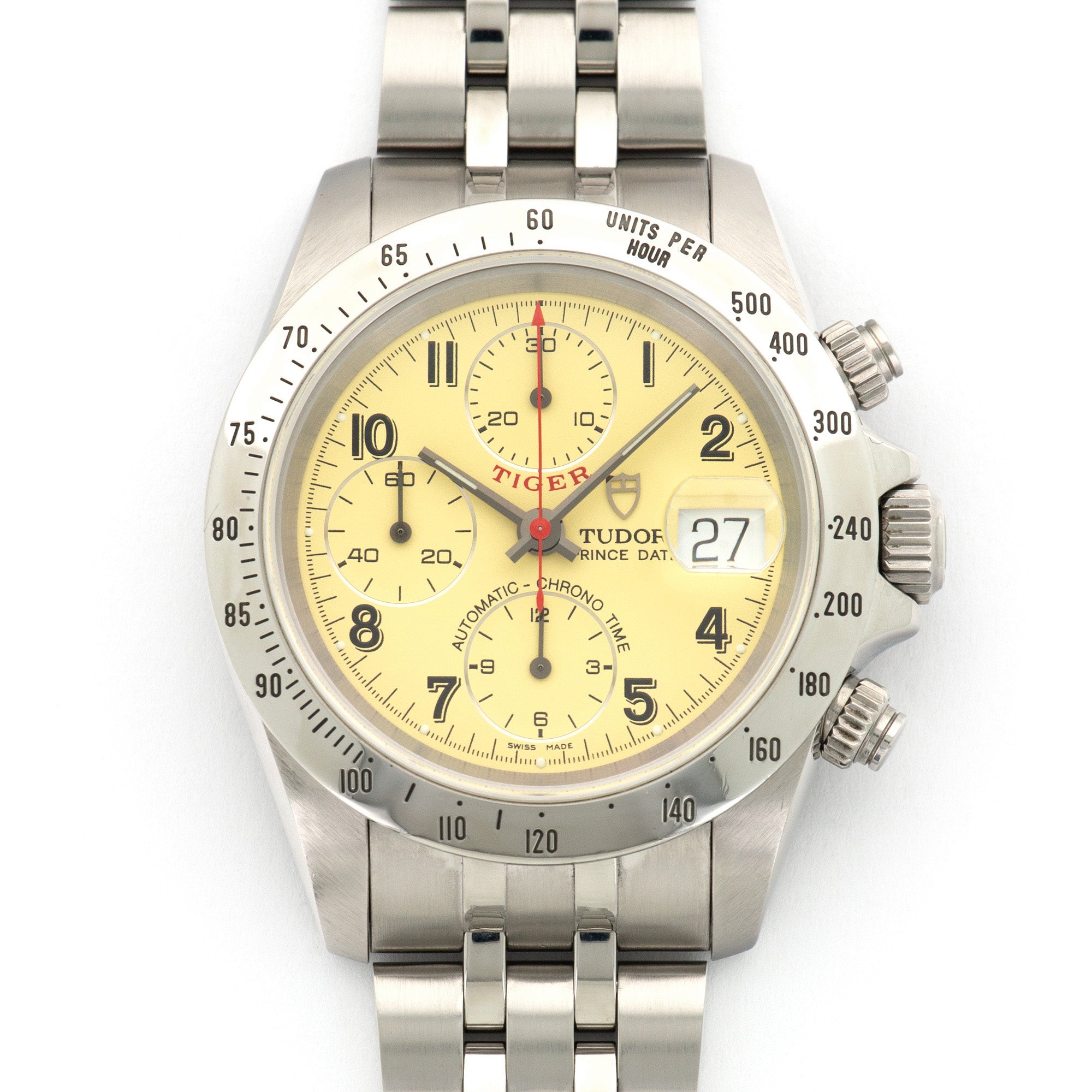 Tudor - Tudor Chrono-Time Tiger Watch Ref. 79280 with Original Warranty Paper - The Keystone Watches
