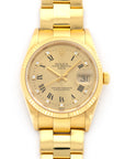 Rolex - Rolex Yellow Gold Date Diamond Watch Ref. 15238 - The Keystone Watches