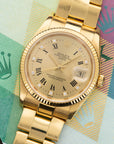 Rolex - Rolex Yellow Gold Date Diamond Watch Ref. 15238 - The Keystone Watches