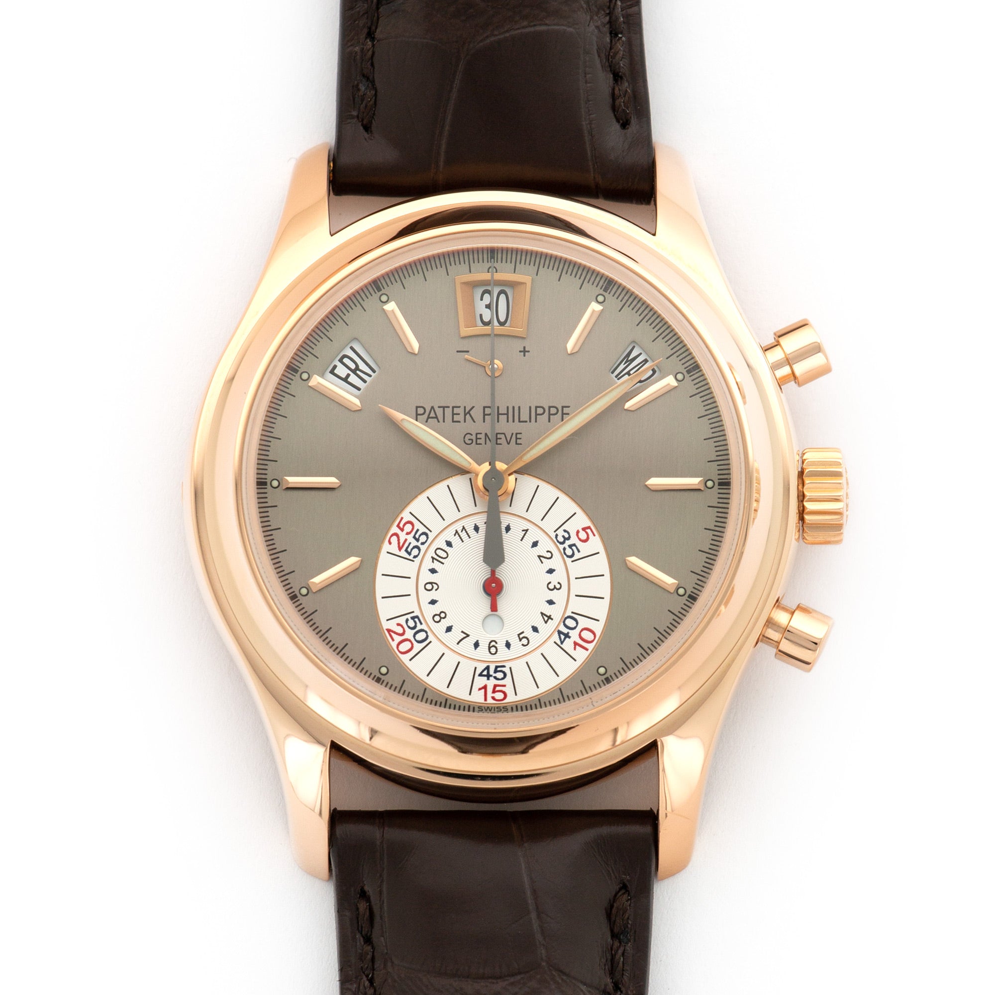 Patek Philippe - Patek Philippe Rose Gold Annual Calendar Chrono Watch Ref. 5960 - The Keystone Watches