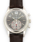 Patek Philippe - Patek Philippe Platinum Annual Calendar Chrono Watch Ref. 5960 - The Keystone Watches