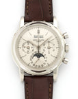 Patek Philippe - Patek Philippe Platinum Perpetual Calendar Chrono Watch Ref. 3970 - The Keystone Watches