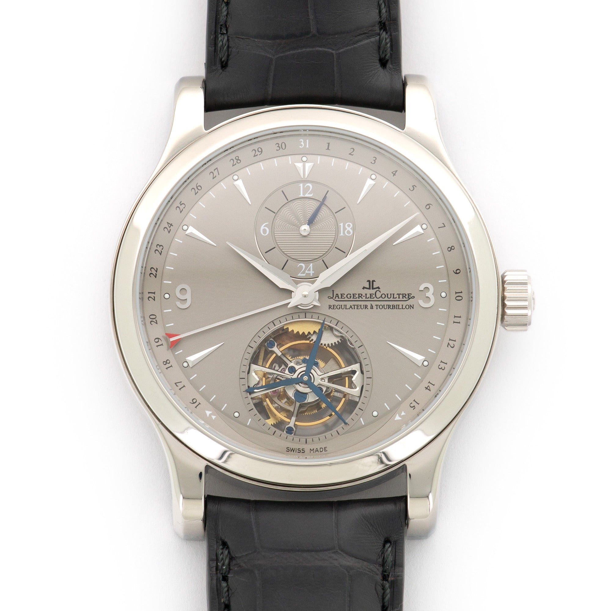 Jaeger LeCoultre Master Tourbillon Q1656450 Platinum The