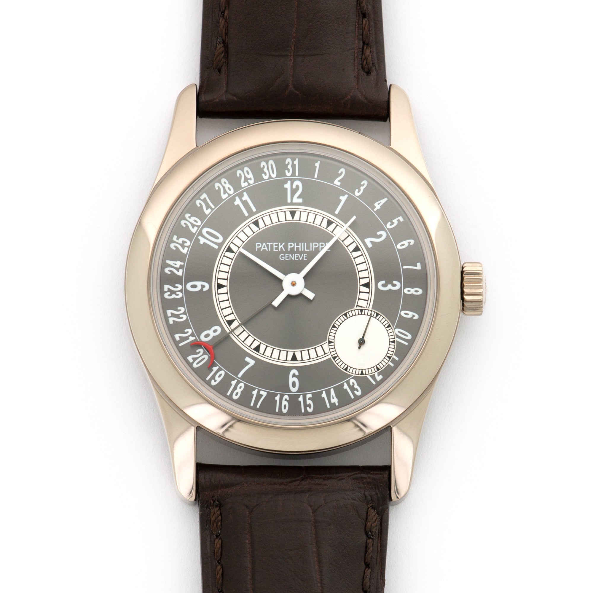 Patek Philippe - Patek Philippe White Gold Calatrava Automatic Watch Ref. 6000 - The Keystone Watches