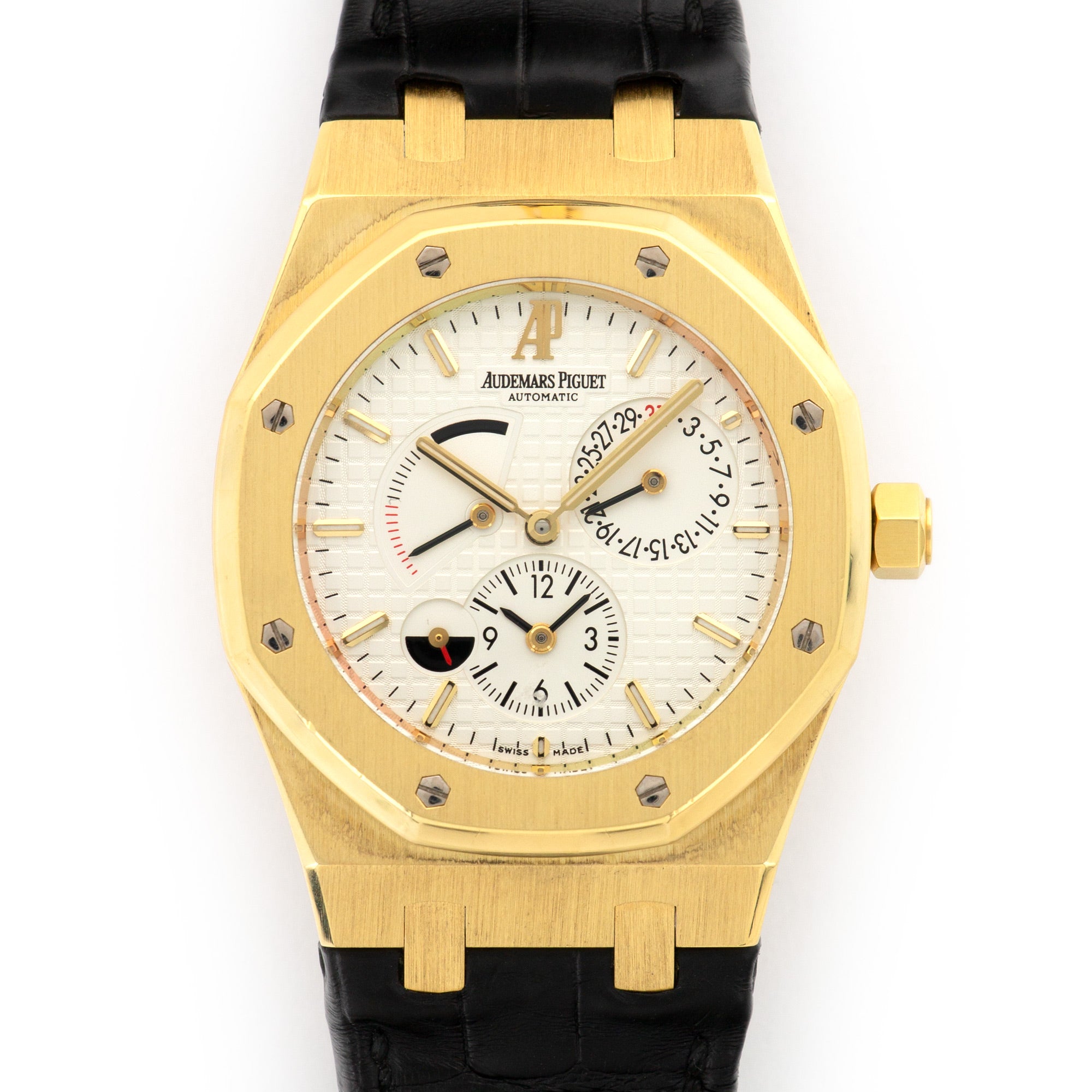 Audemars Piguet Yellow Gold Royal Oak Dual Time Watch Ref. 26120