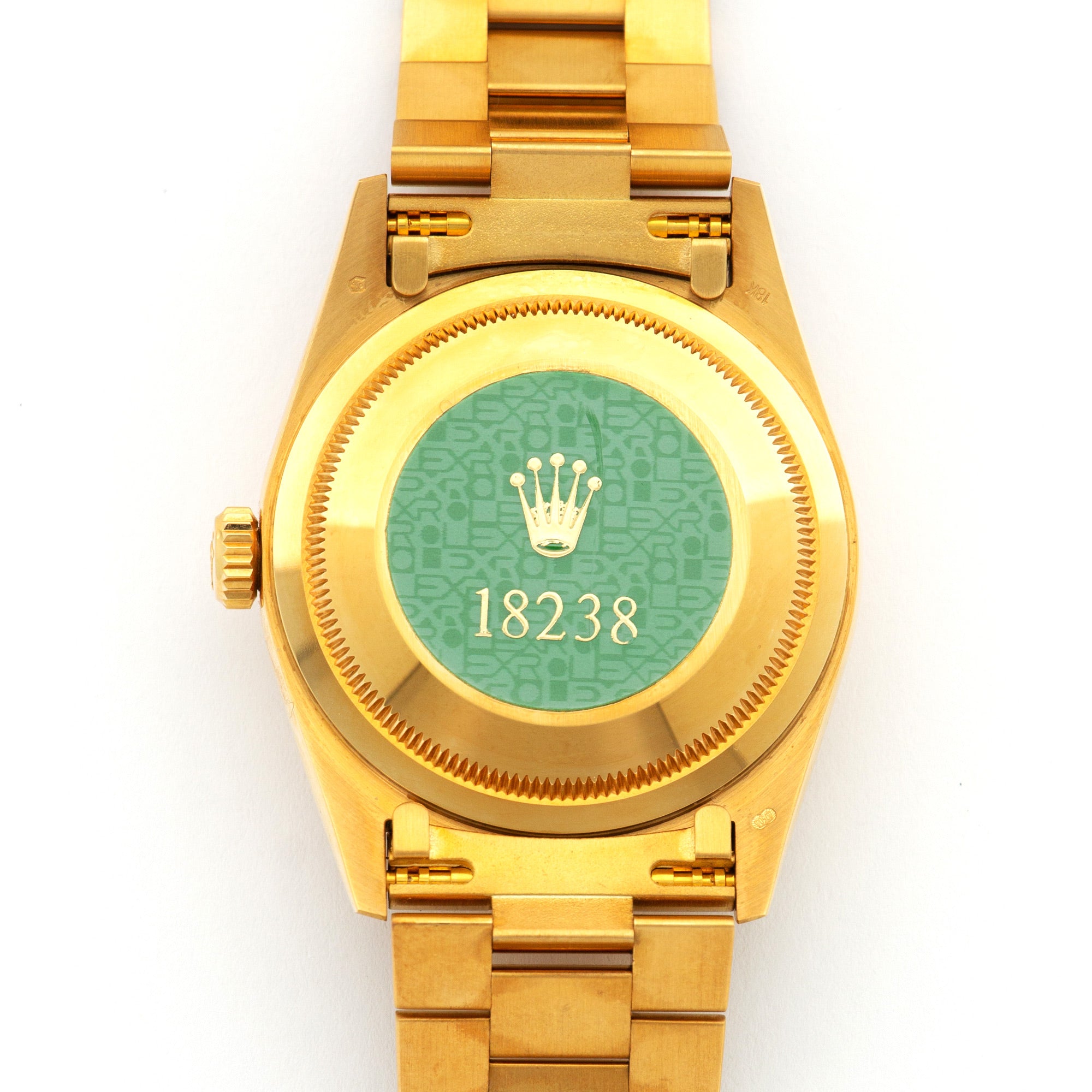 Rolex - Rolex Yellow Gold Day-Date Watch Ref. 18238 in New Old Stock Condition - The Keystone Watches