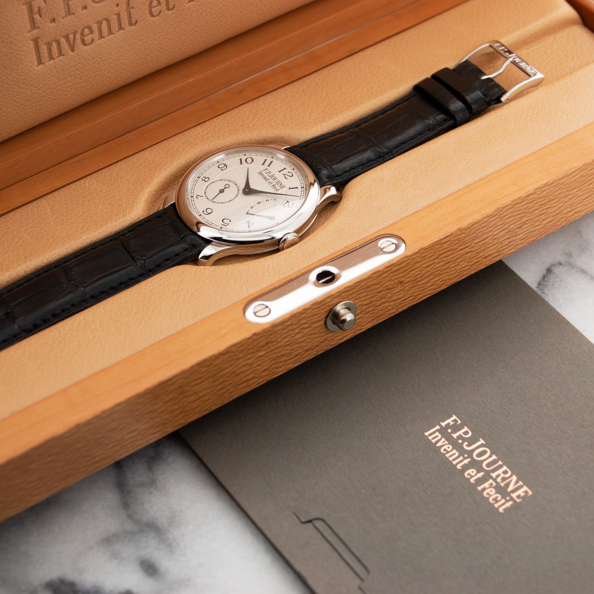 FP Journe - F.P. Journe Platinum Chronometre Souverain Watch - The Keystone Watches