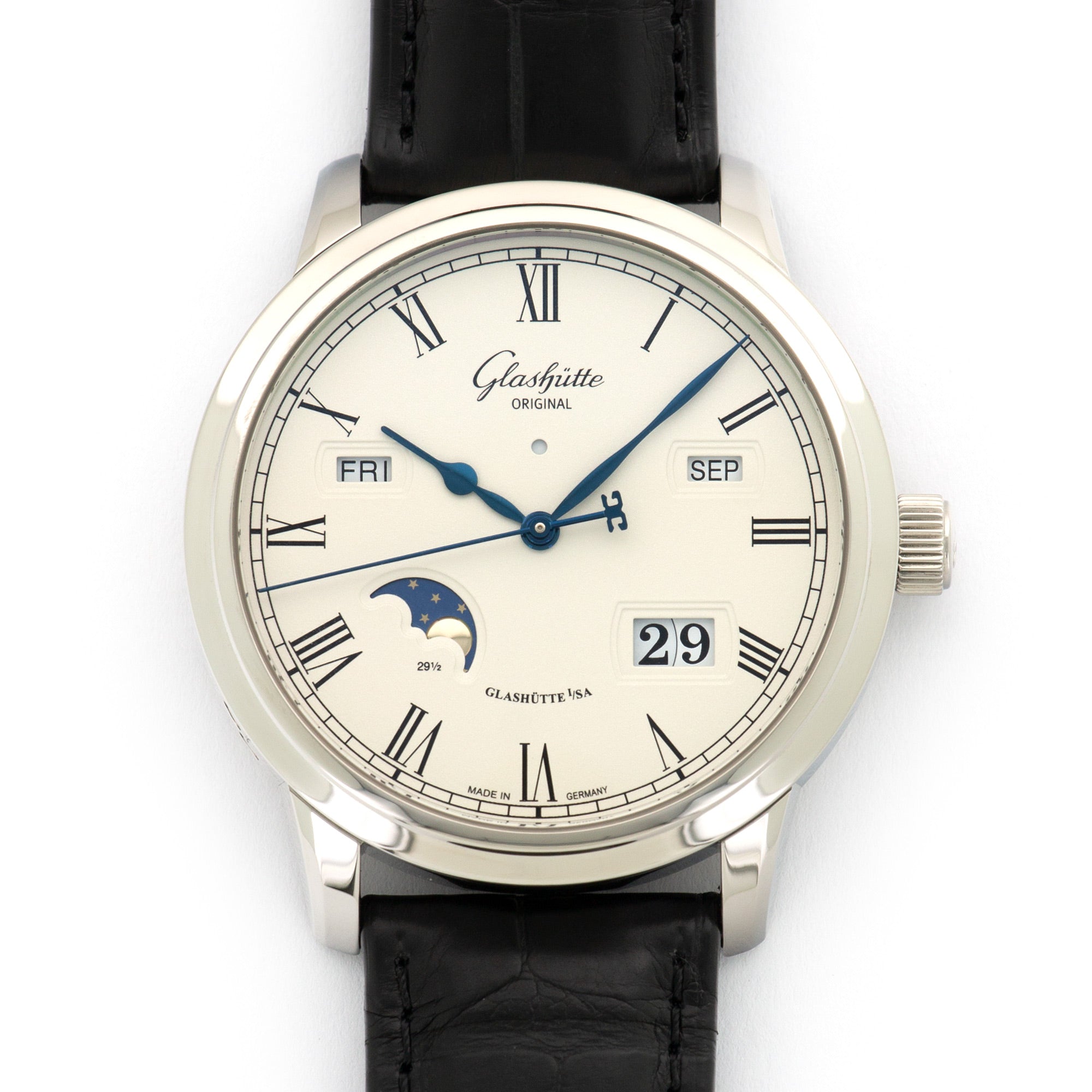 Glashutte - Glashutte Senator Perpetual Calendar Automatic Watch - The Keystone Watches