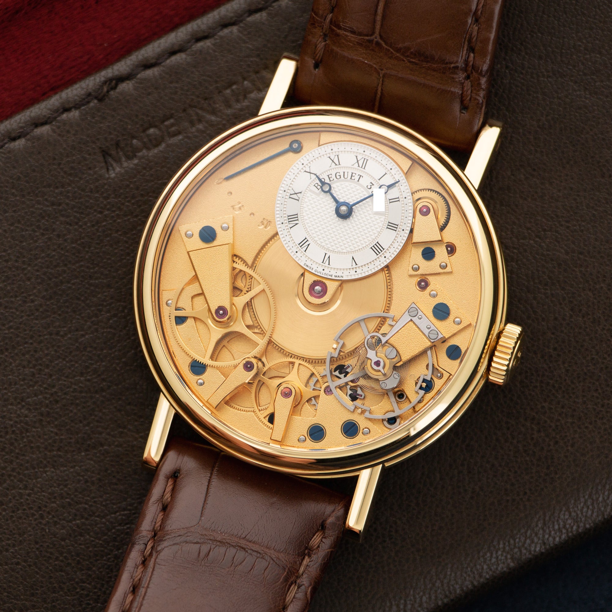 Breguet - Breguet Yellow Gold Tradition Skeleton Watch Ref. 7027 - The Keystone Watches