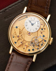 Breguet - Breguet Yellow Gold Tradition Skeleton Watch Ref. 7027 - The Keystone Watches
