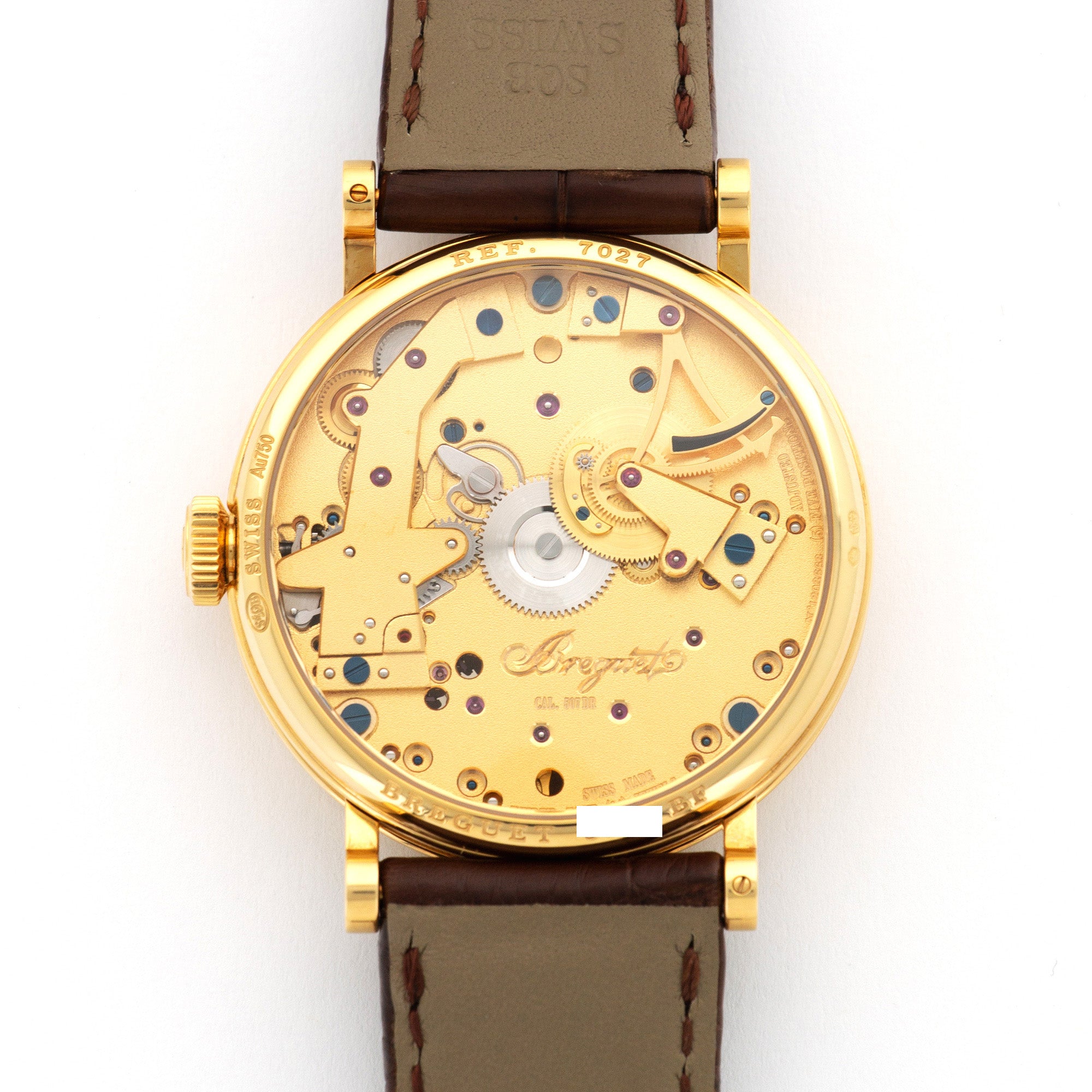 Breguet - Breguet Yellow Gold Tradition Skeleton Watch Ref. 7027 - The Keystone Watches