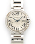 Cartier - Cartier White Gold Ballon Bleu Diamond Watch - The Keystone Watches