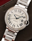 Cartier - Cartier White Gold Ballon Bleu Diamond Watch - The Keystone Watches