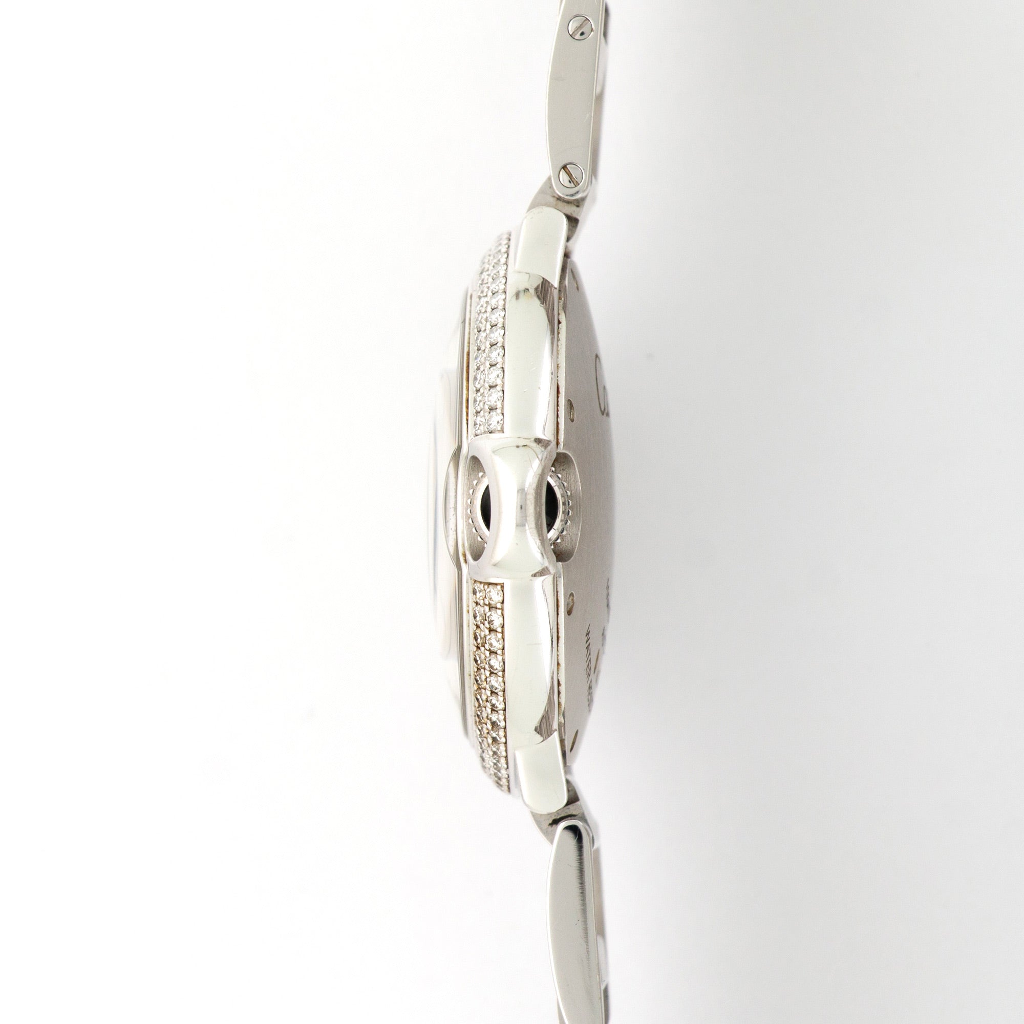 Cartier - Cartier White Gold Ballon Bleu Diamond Watch - The Keystone Watches