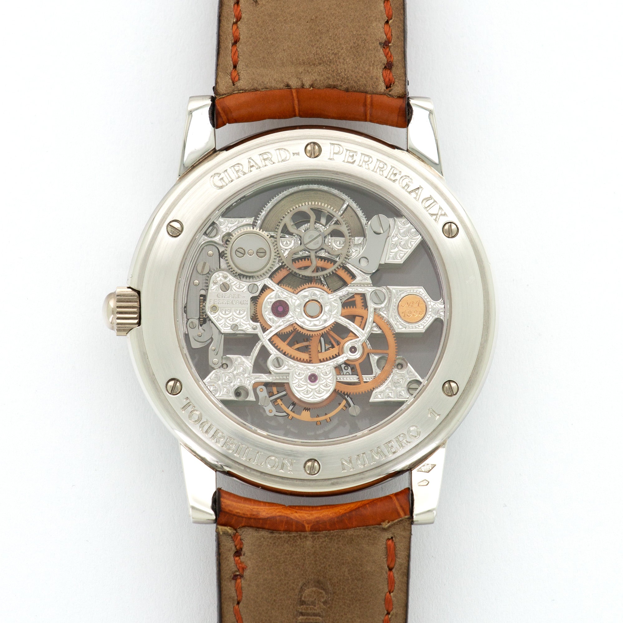 Girard Perregaux - Girard Perregaux Platinum Triple Bridge Skeleton Diamond Tourbillon - The Keystone Watches