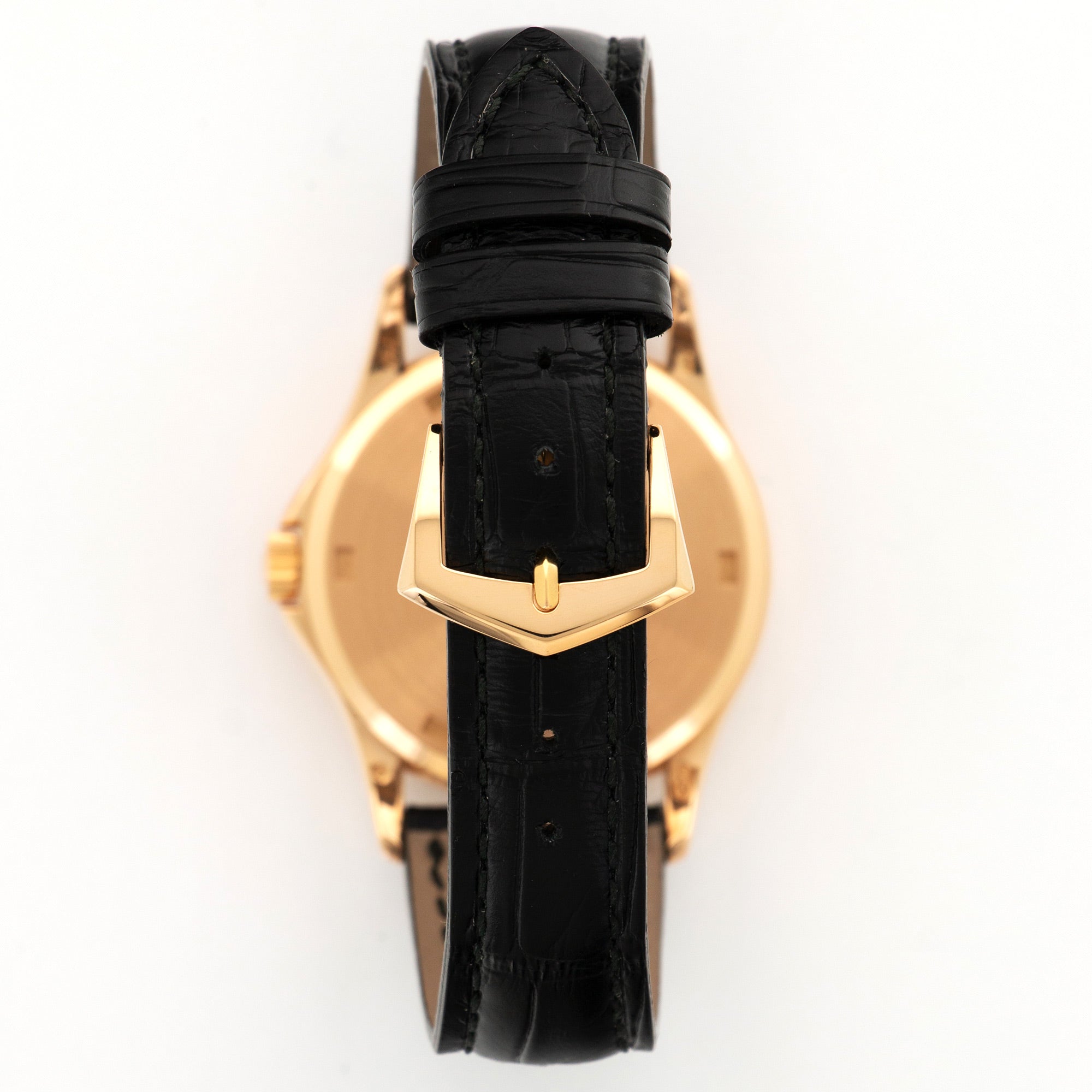 Patek Philippe - Patek Philippe Rose Gold Calatrava Enamel Dial Watch Ref. 5115 - The Keystone Watches