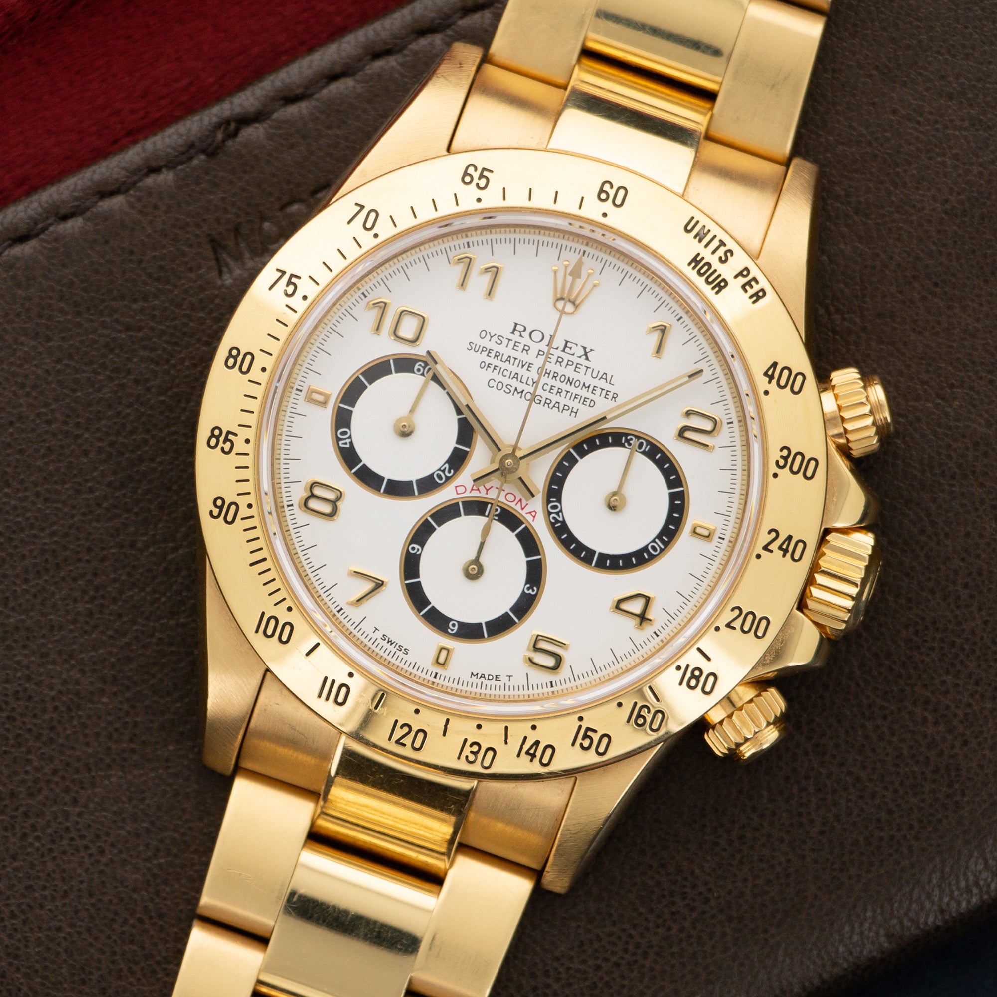 Rolex - Rolex Yellow Gold Cosmograph Daytona Zenith Watch Ref. 16528 - The Keystone Watches