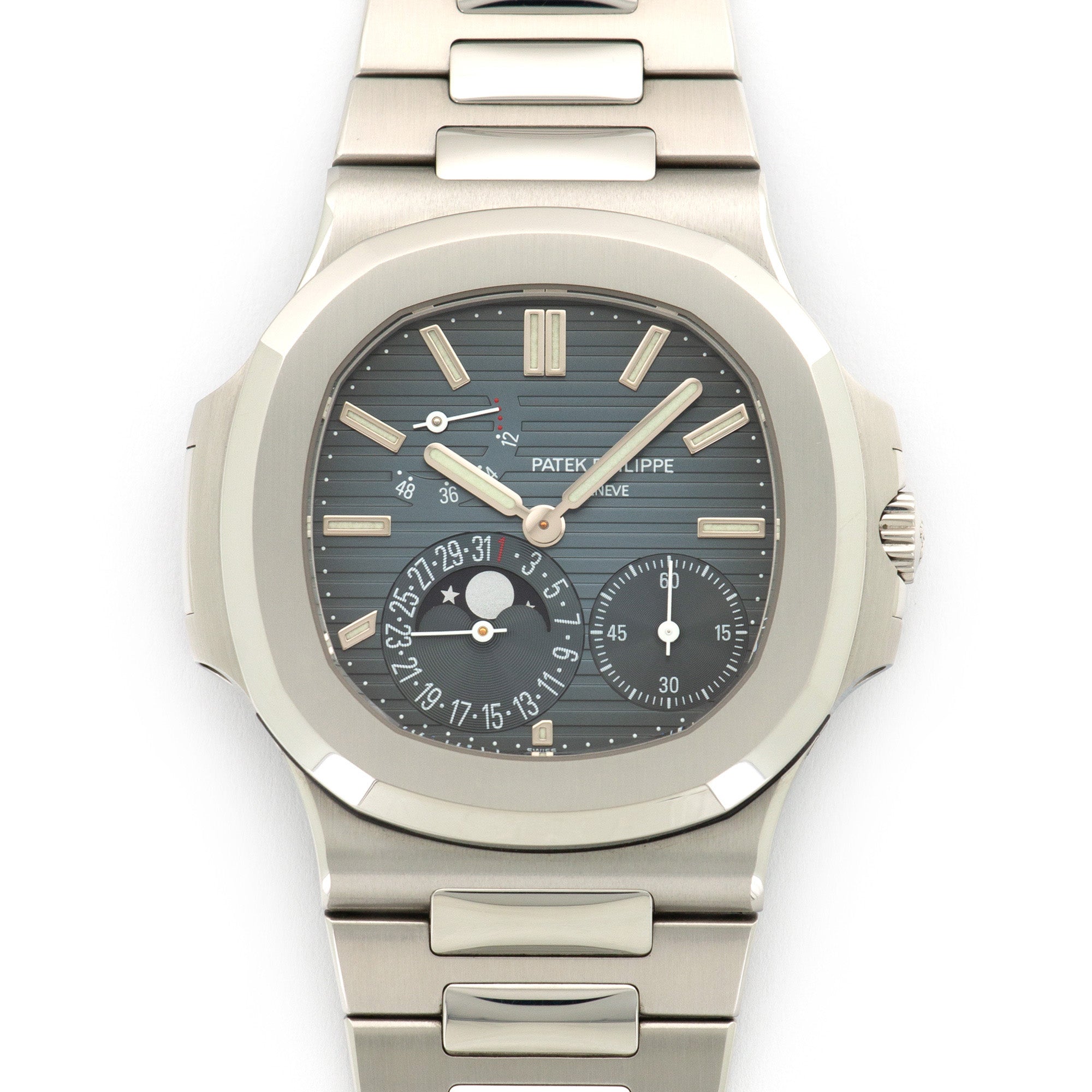 Patek Philippe - Patek Philippe Nautilus Moonphase Watch Ref. 5712 - The Keystone Watches
