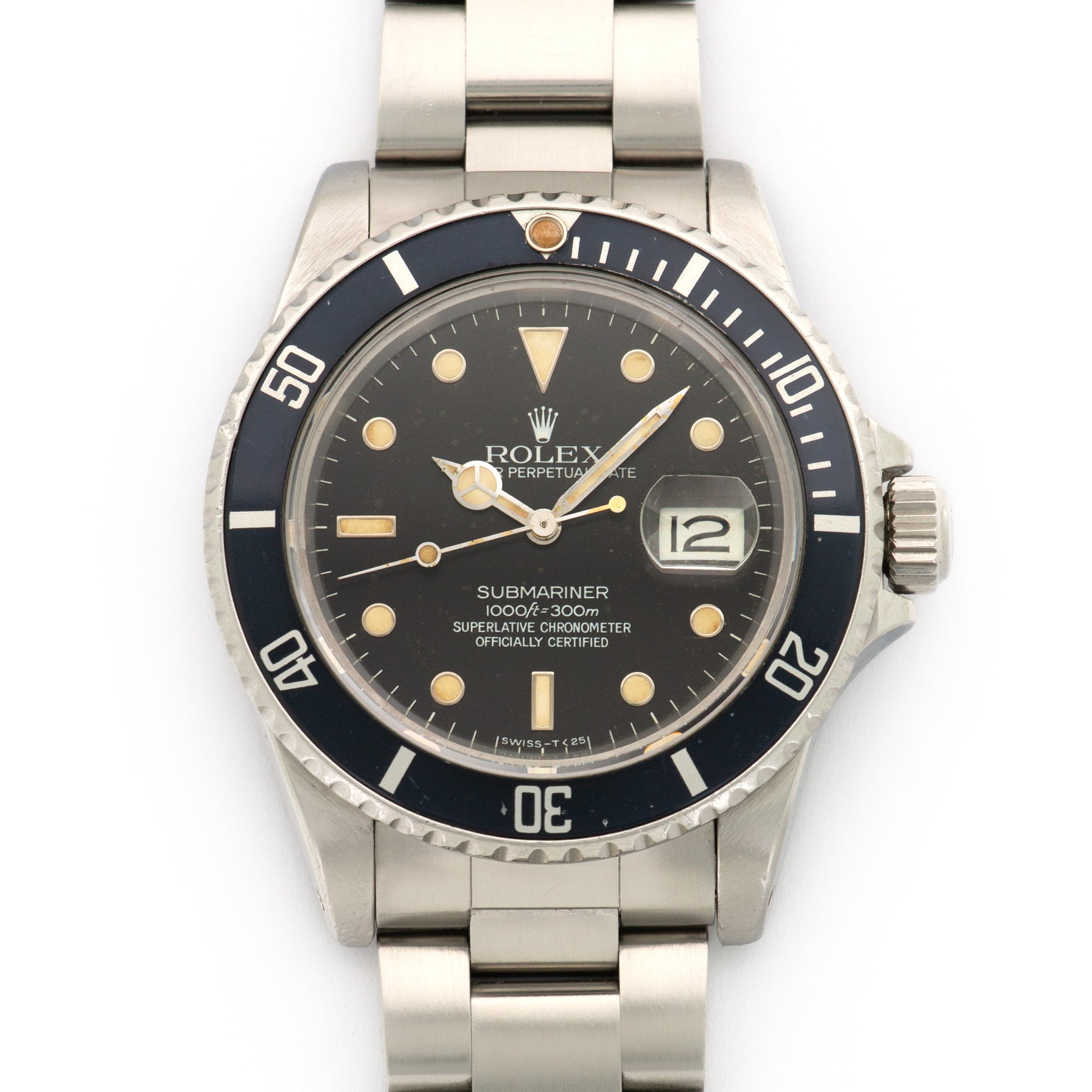 Rolex - Rolex Submariner Watch Ref. 16800 with Original Box and Papers - The Keystone Watches